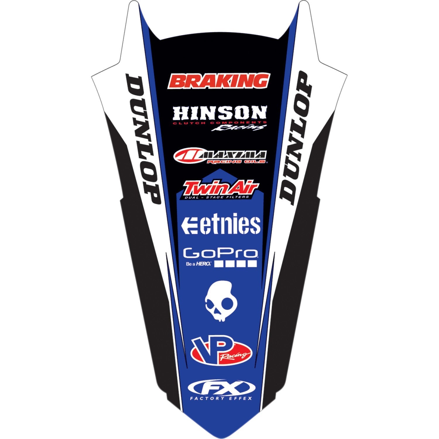 FACTORY EFFEX Rear Fender Graphic - YZ 125/250 17-32214