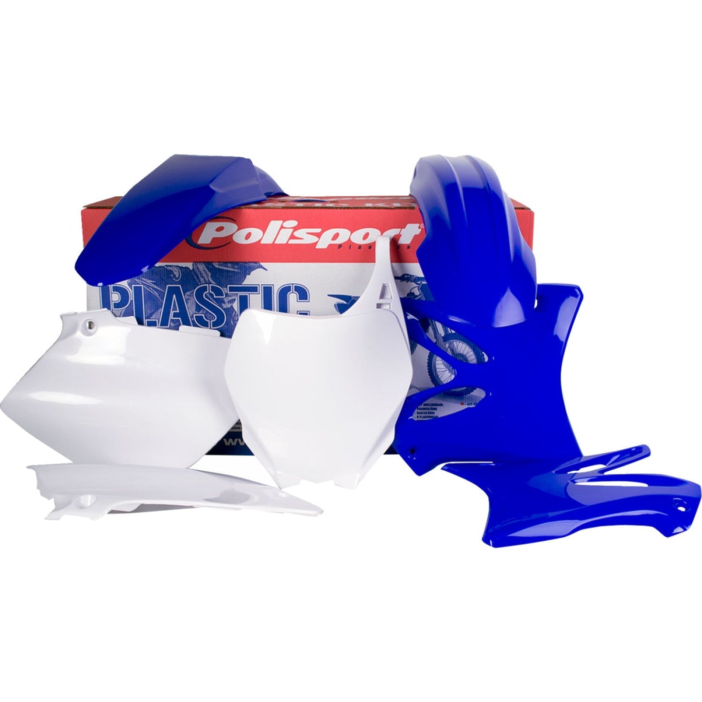 POLISPORT Complete Body Kit - OEM Blue/White - YZ 125/250 90116 by Polisport