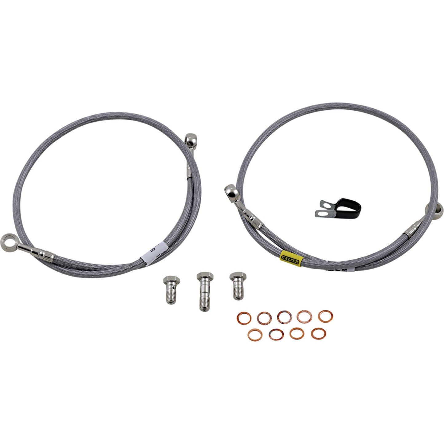 Galfer Brake Line - Stainless Steel FK003D537-2 | Brake Lines Hoses Stainless Steel