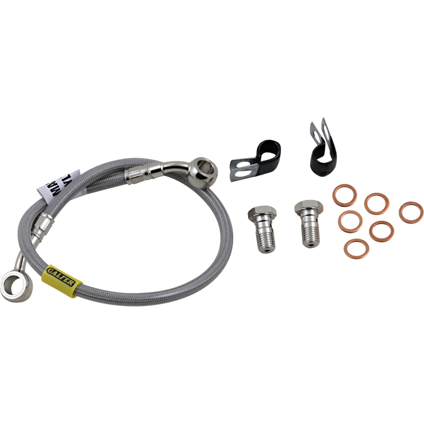 Galfer Brake Line - Stainless Steel FK003D641R | Brake Lines Hoses Stainless Steel