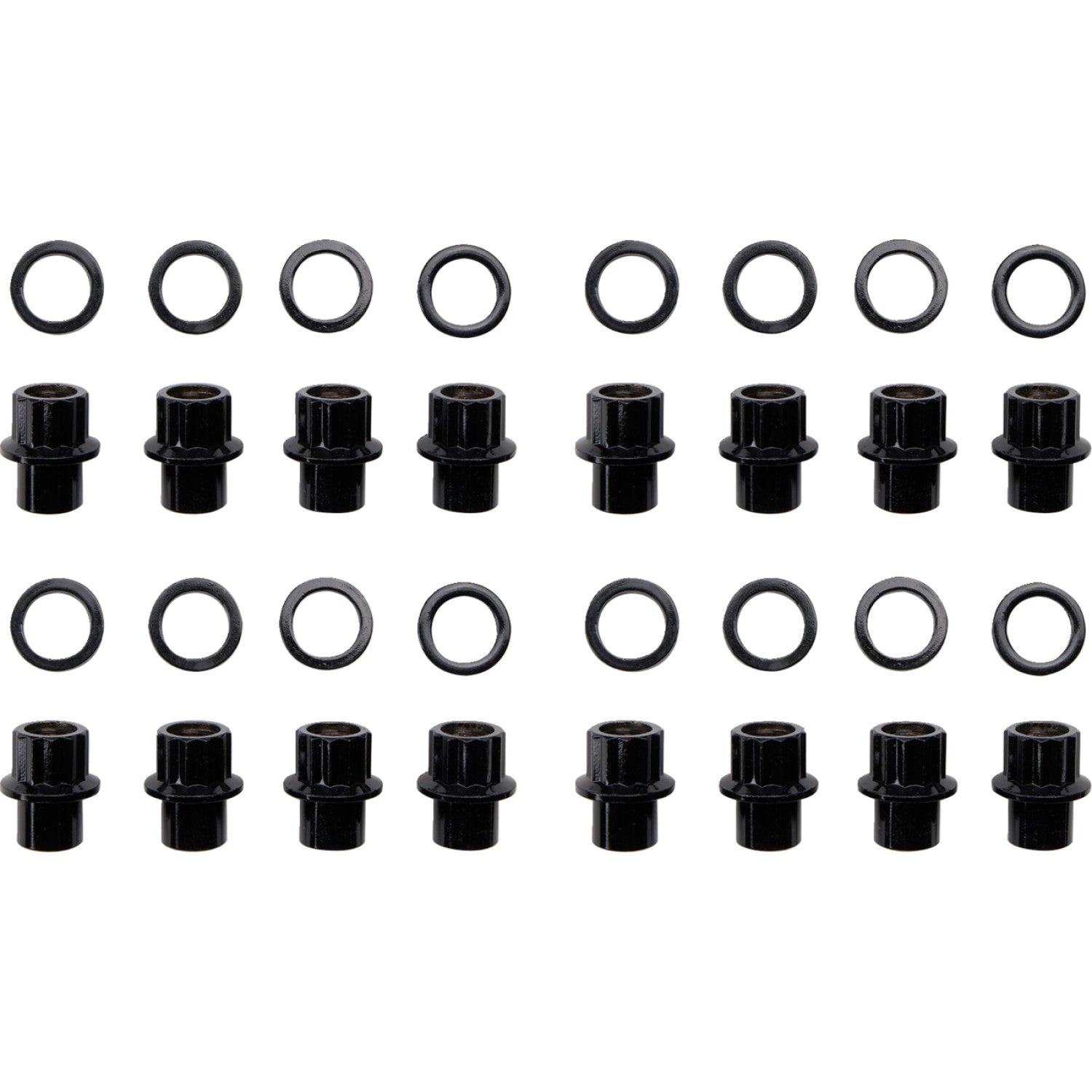 Moose Utility Lug Nut - Carbon Wheel - Steel - 10 mm x 1.25" LNBOET10125AST | Wheel Lug Nuts & Parts