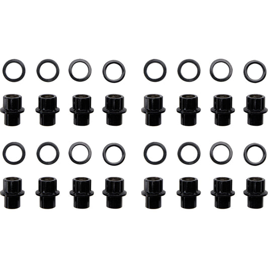 Moose Utility Lug Nut - Carbon Wheel - Steel - 10 mm x 1.25" LNBOET10125AST | Wheel Lug Nuts & Parts