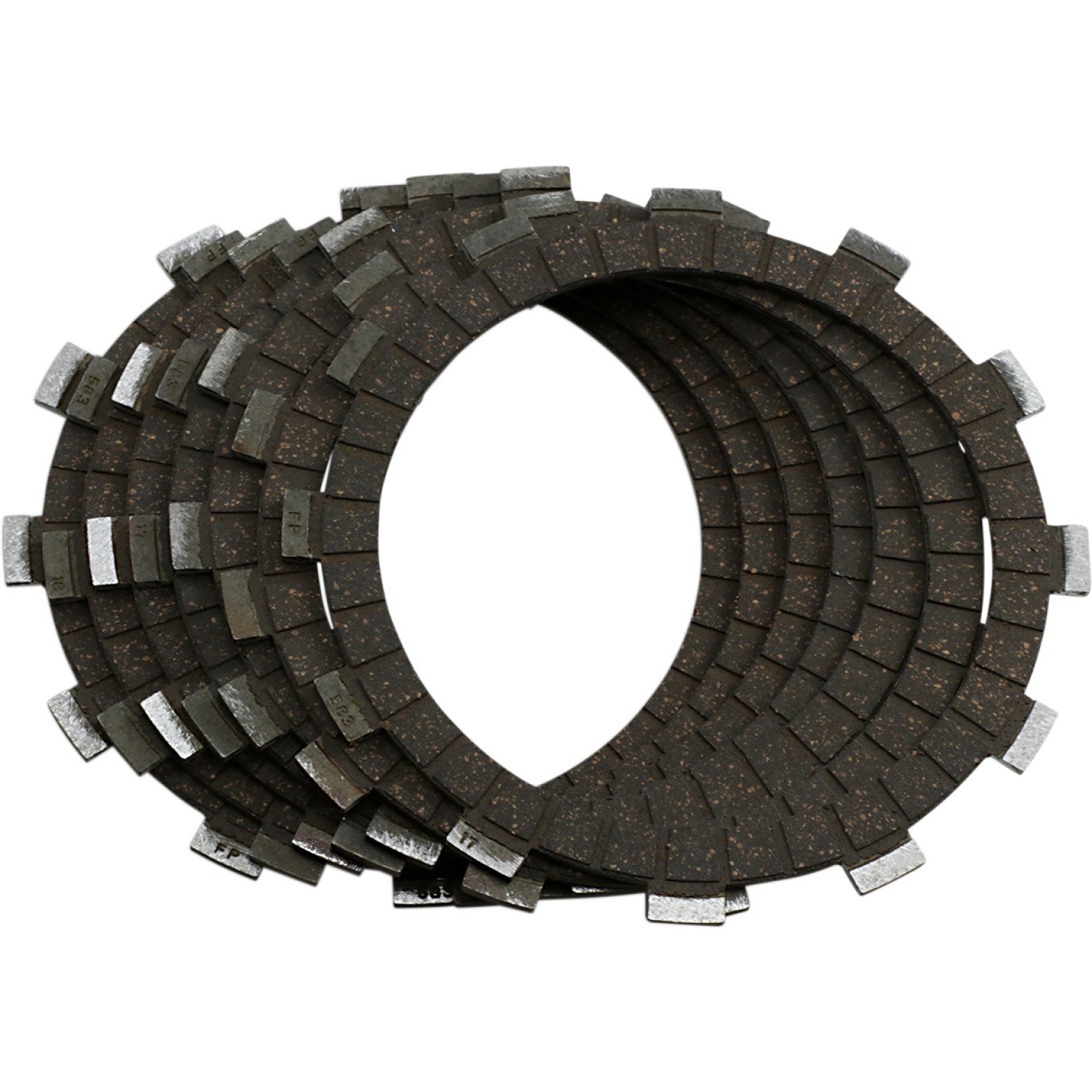 HINSON RACING Clutch Plate Kit - Fiber FP016-7-001 by Hinson Racing Clutch Plates & Springs
