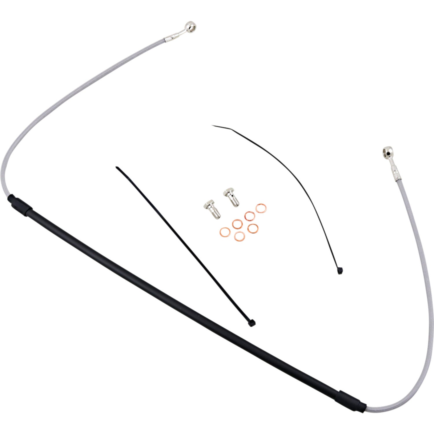 Galfer Brake Line Kit - Stainless Steel FK003D187CR | Brake Lines Hoses Stainless Steel