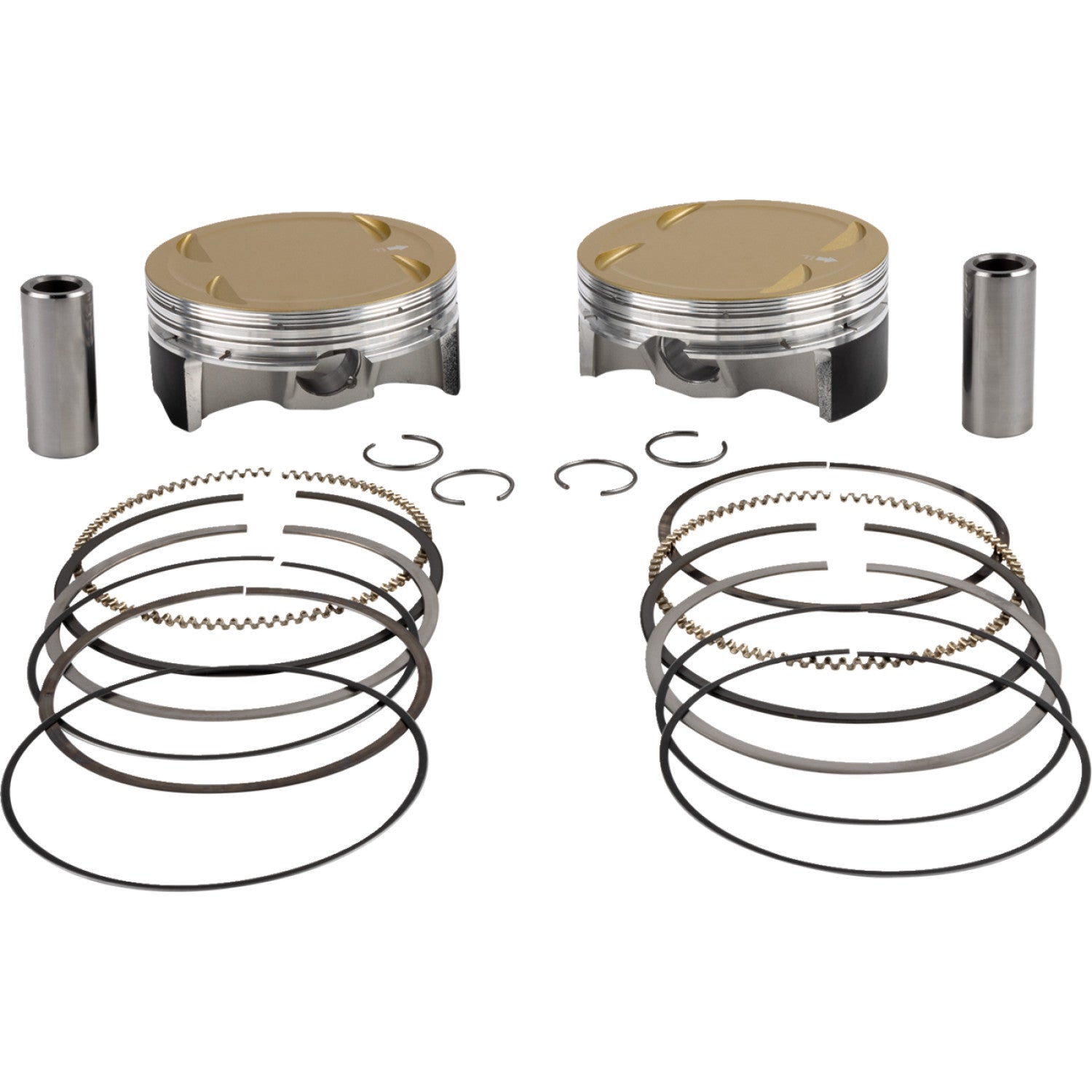 JE Pistons Piston Kit - 4.250" - M8 394138 | JE Pistons | Piston & Ring Kits