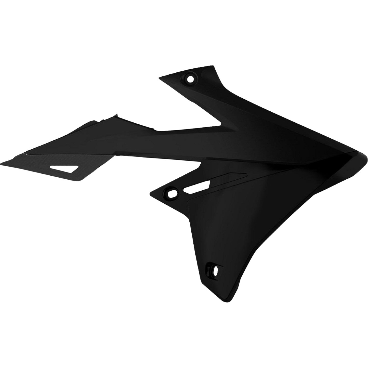 POLISPORT Radiator Cover - Black - RMZ 450 8421100003 by Polisport