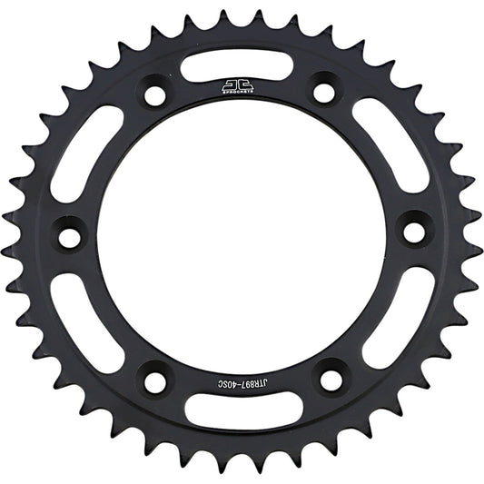 JT SPROCKETS Rear Race Sprocket - 40-Tooth JTR897.40SC by JT Rear Sprockets   Steel Type
