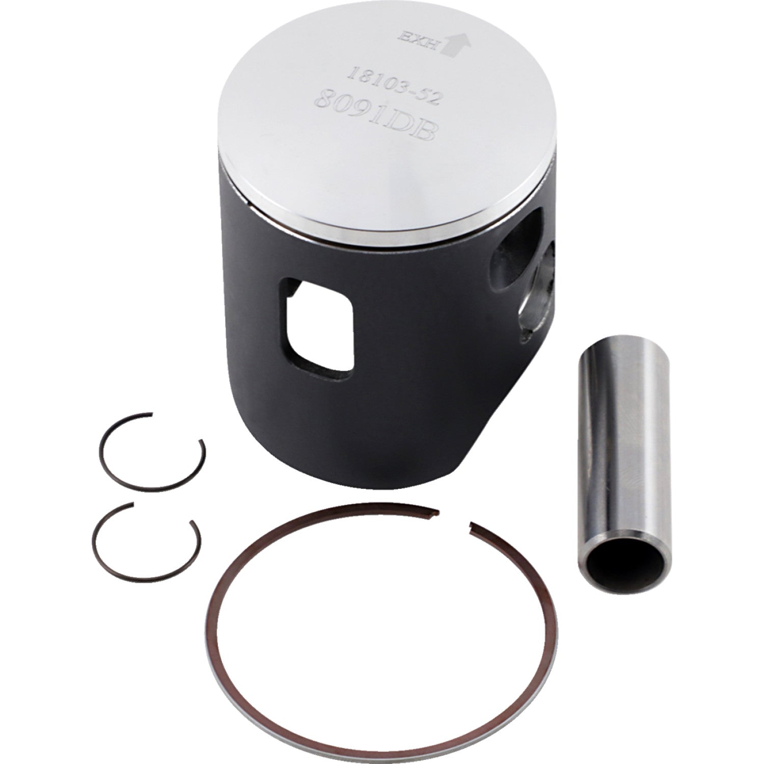 Athena Piston Kit - 53.95 mm - YZ125 S4F05400011B | Piston & Ring Kits