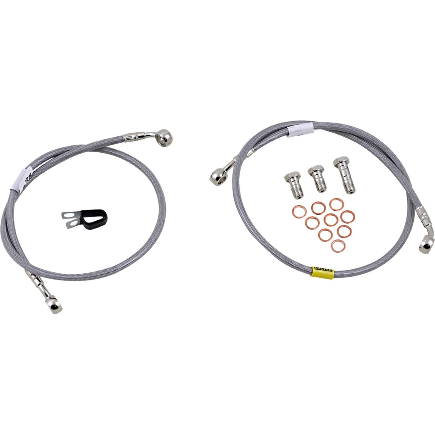 Galfer Brake Line - Stainless Steel FK003D496-2 | Brake Lines Hoses Stainless Steel