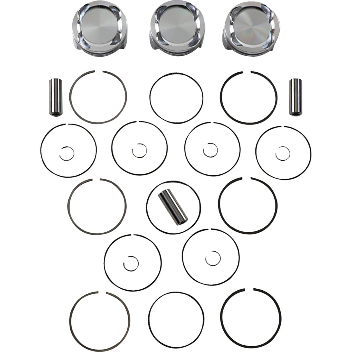 JE Pistons Piston Kit 345192 | JE Pistons | Piston & Ring Kits
