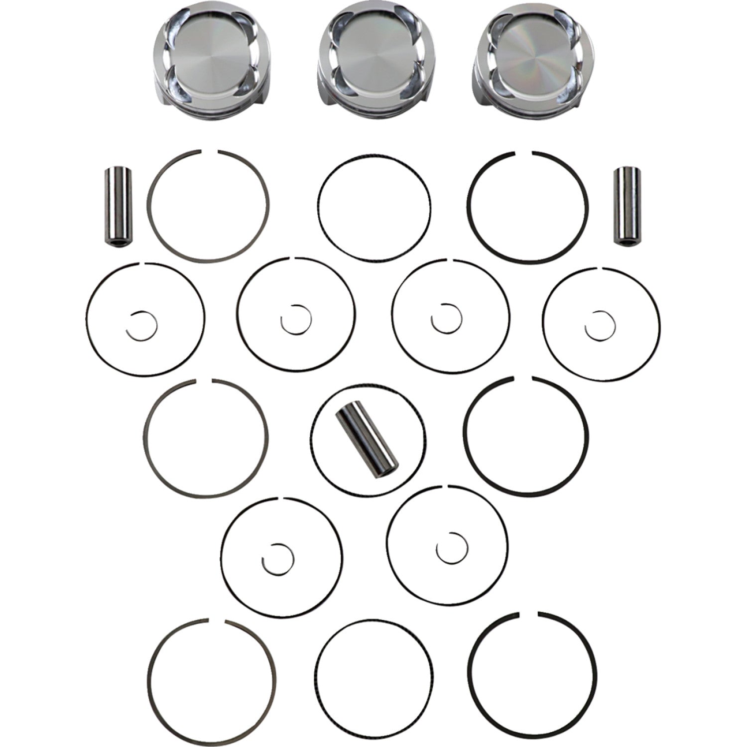 JE Pistons Piston Kit 345192 | JE Pistons | Piston & Ring Kits