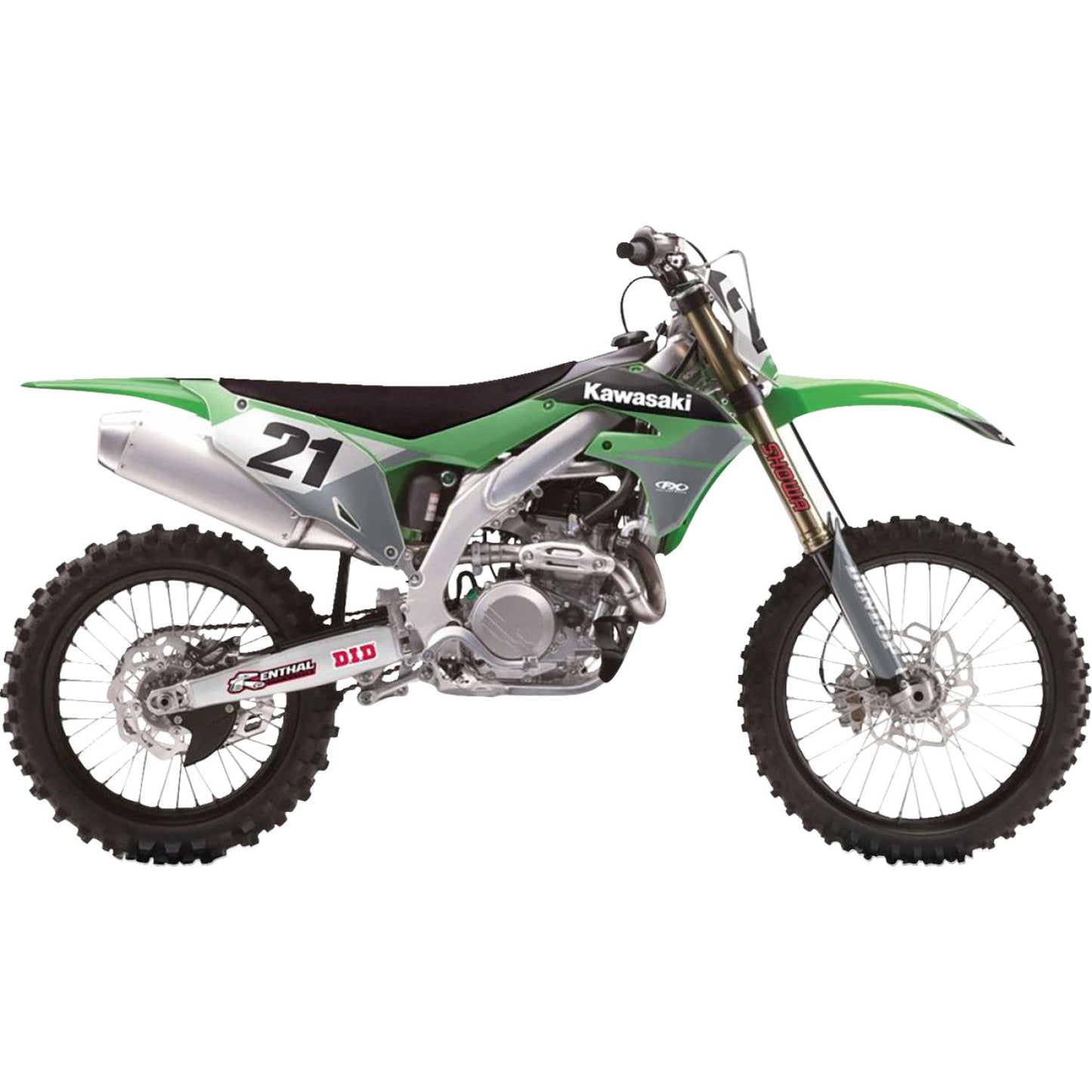 FACTORY EFFEX EVO 21 Graphic Kit - Kawaaki - KX 250/450 28-02150