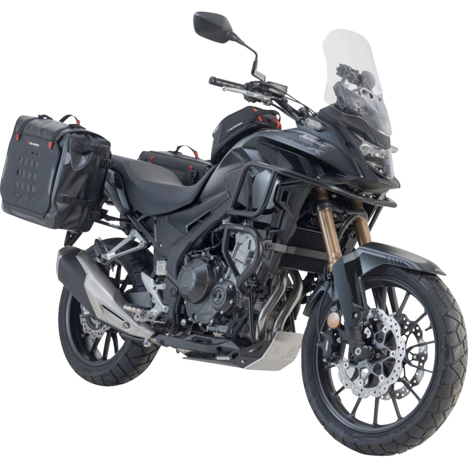 SW-Motech SysBag Side Bag System - Black - Honda CB500/CBR500 '13-'23 BC.SYS.01.400.21000B | Luggage Group