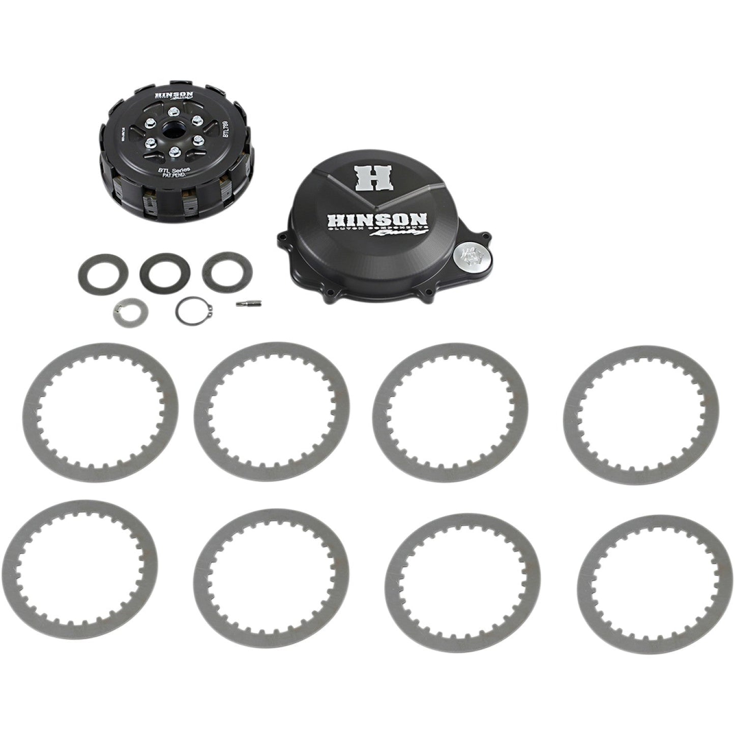 HINSON RACING BTL Clutch Kit - 8-Plate HB889-1702 by Hinson Racing Clutch Assemblies