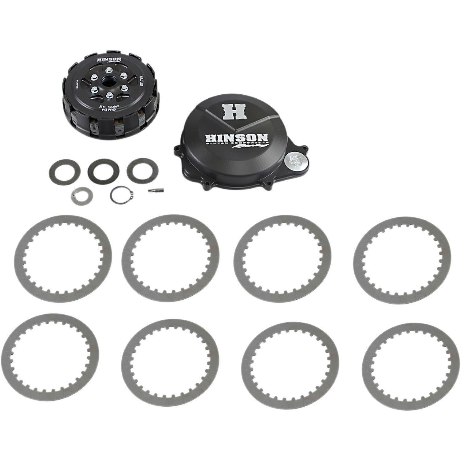 HINSON RACING BTL Clutch Kit - 8-Plate HB889-1702 by Hinson Racing Clutch Assemblies