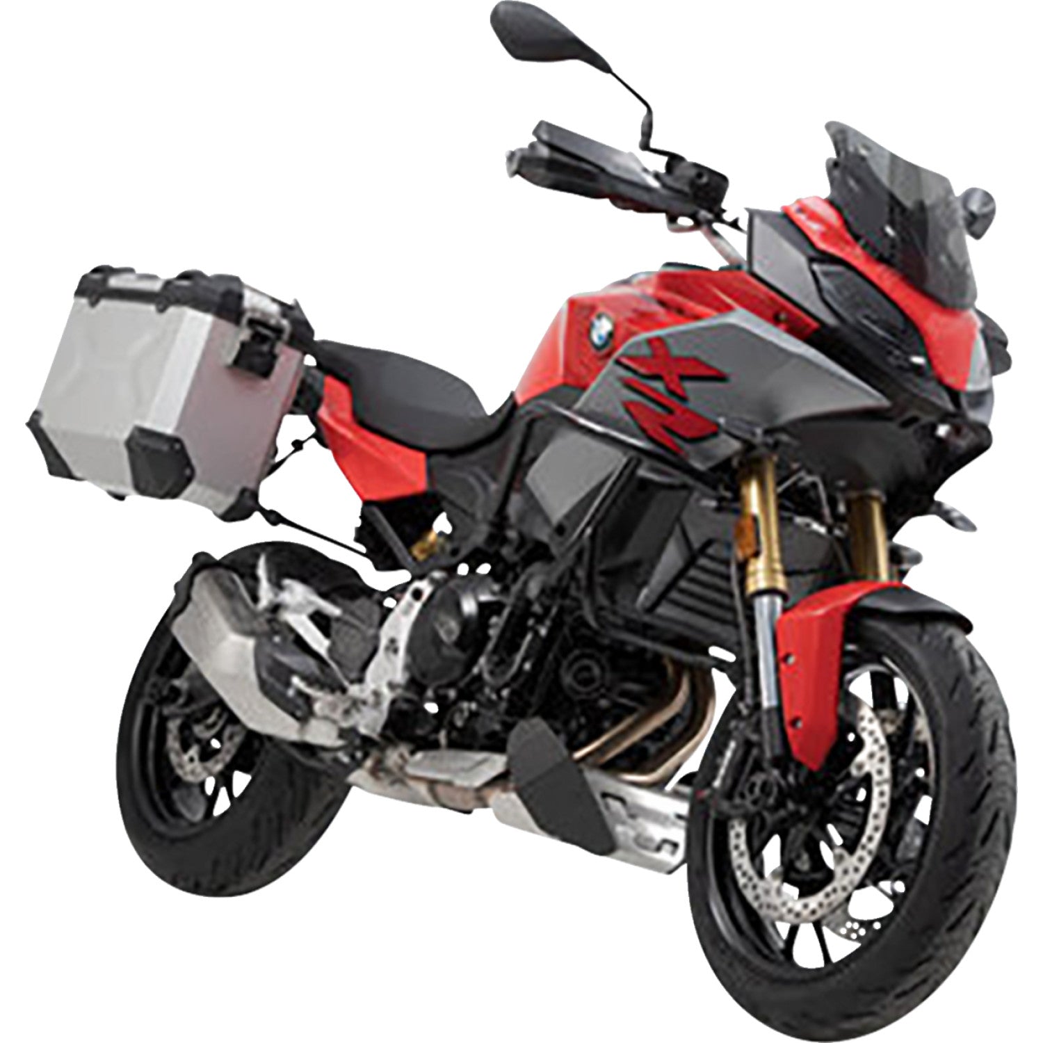 SW-Motech TRAX ADV Aluminum Case System - Silver - BMW F 900 '20-'24 KFT.07.949.70100/S | Luggage Group