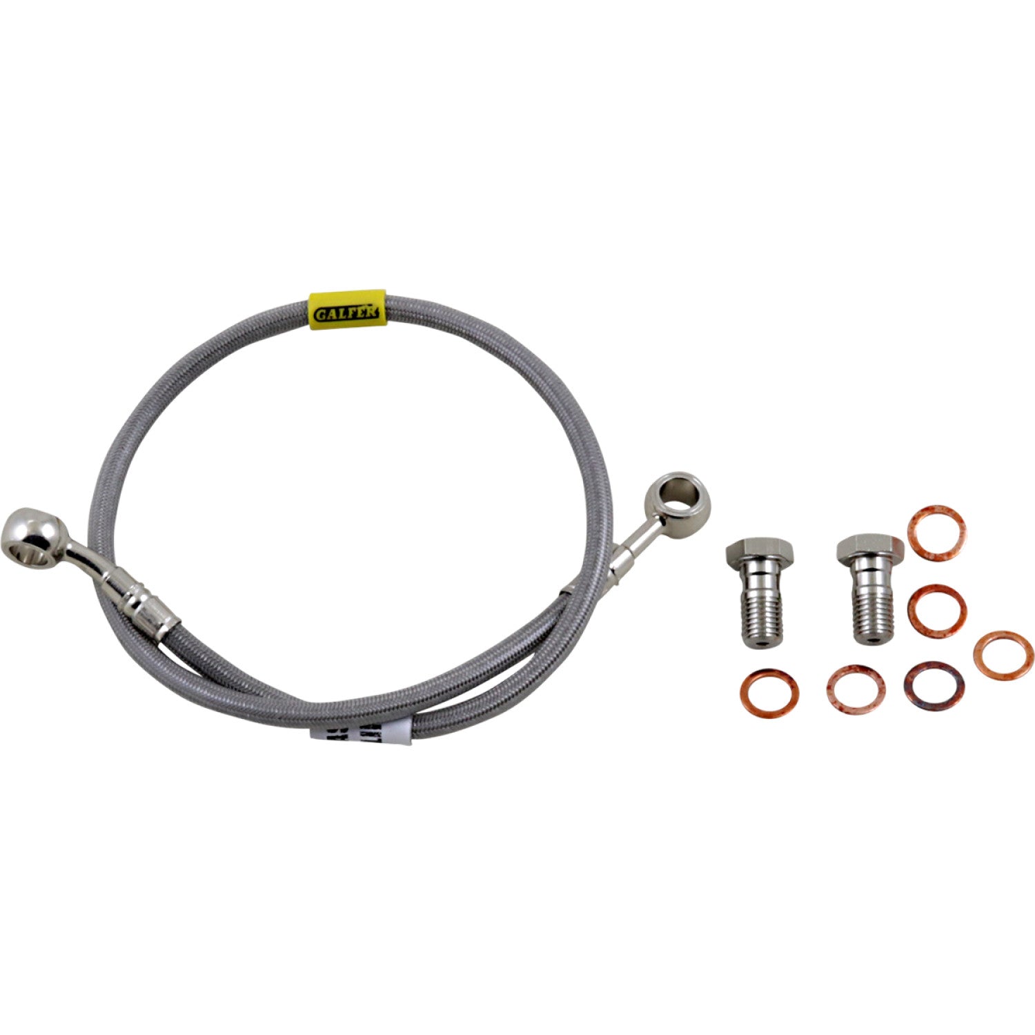 Galfer Brake Line - Stainless Steel FK003D719R | Brake Lines Hoses Stainless Steel