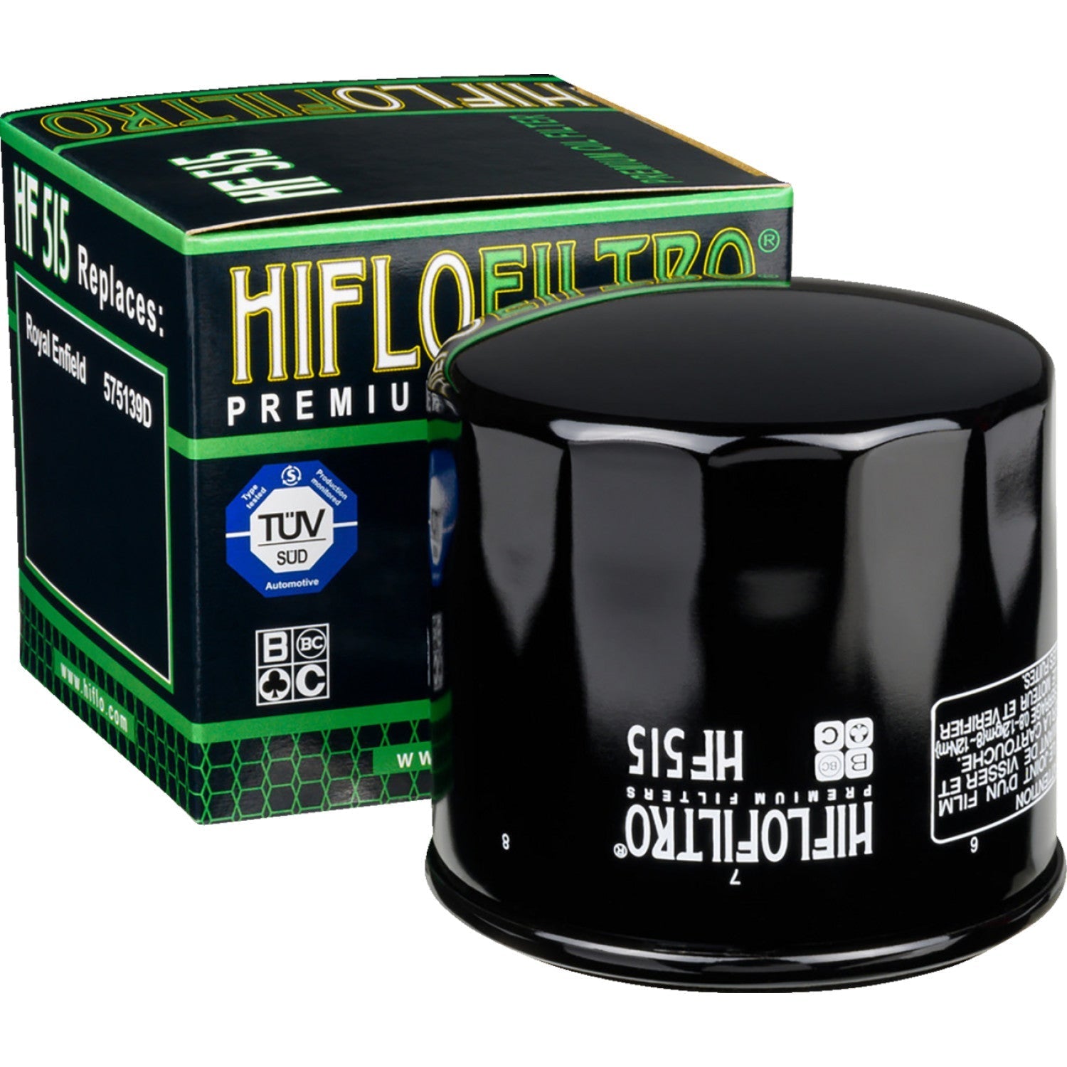 Hiflofiltro Oil Filter - Black HF515 | Oil Filters | Hiflofiltro
