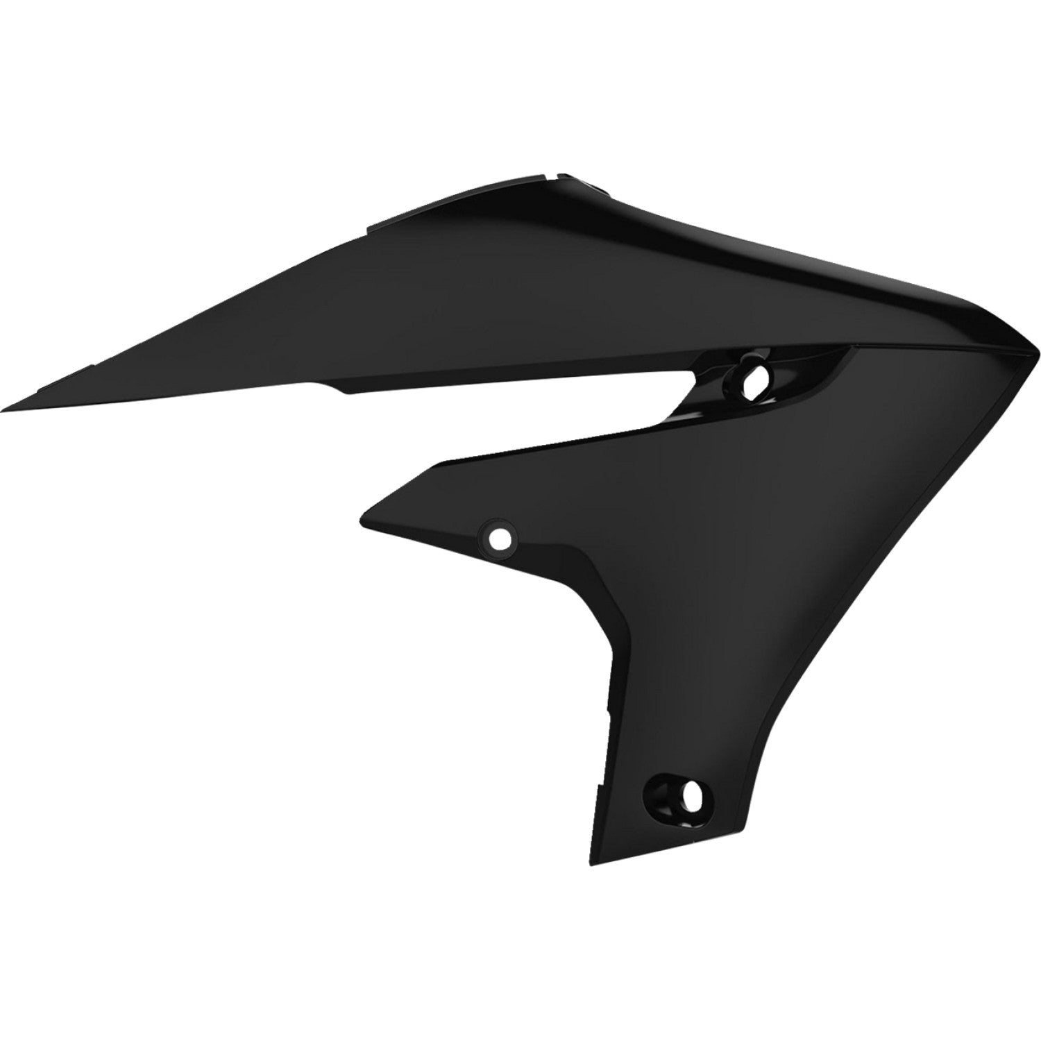 POLISPORT Radiator Cover - Black - YZ 450F 8415100003 by Polisport