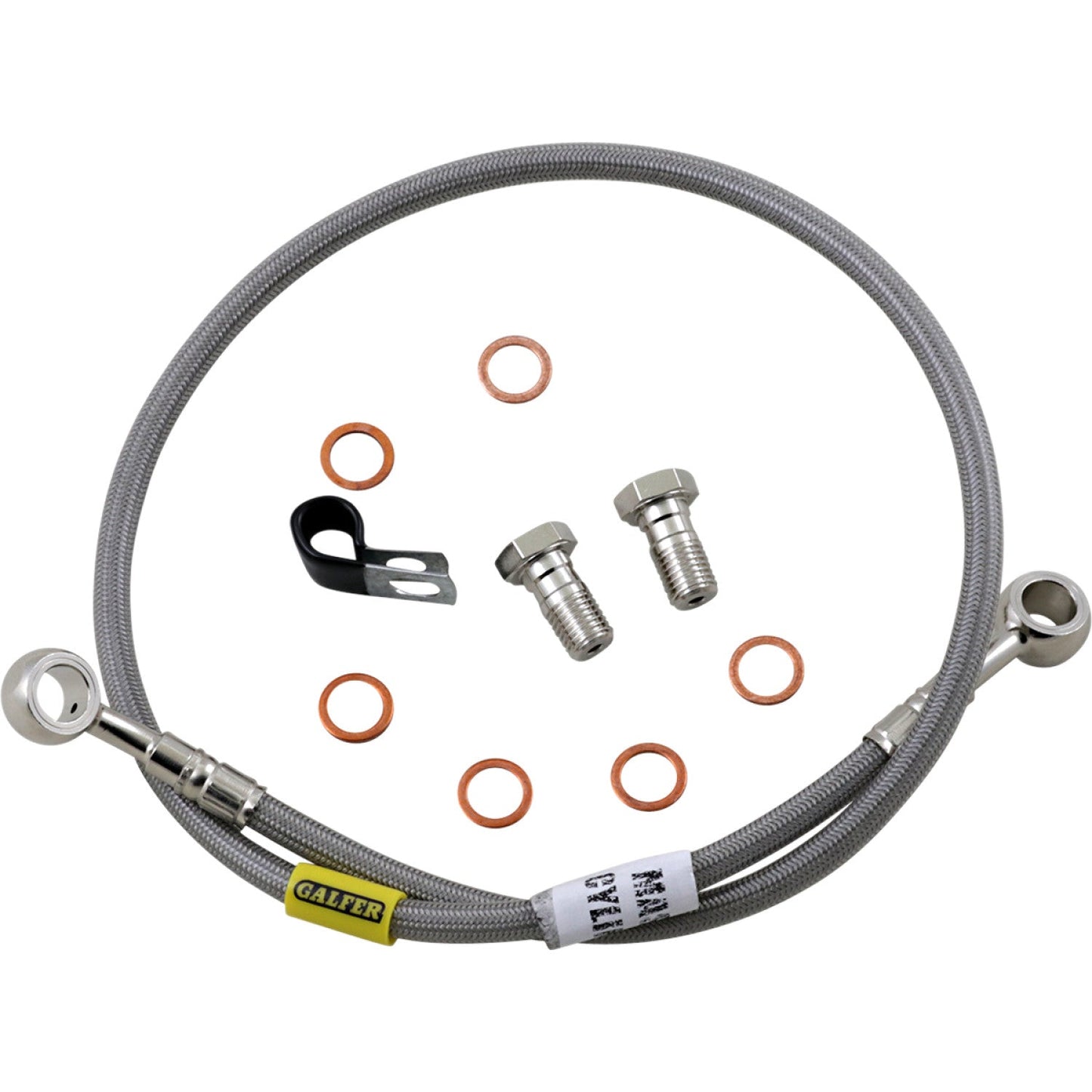 Galfer Brake Line - Stainless Steel FK003D810-1 | Brake Lines Hoses Stainless Steel