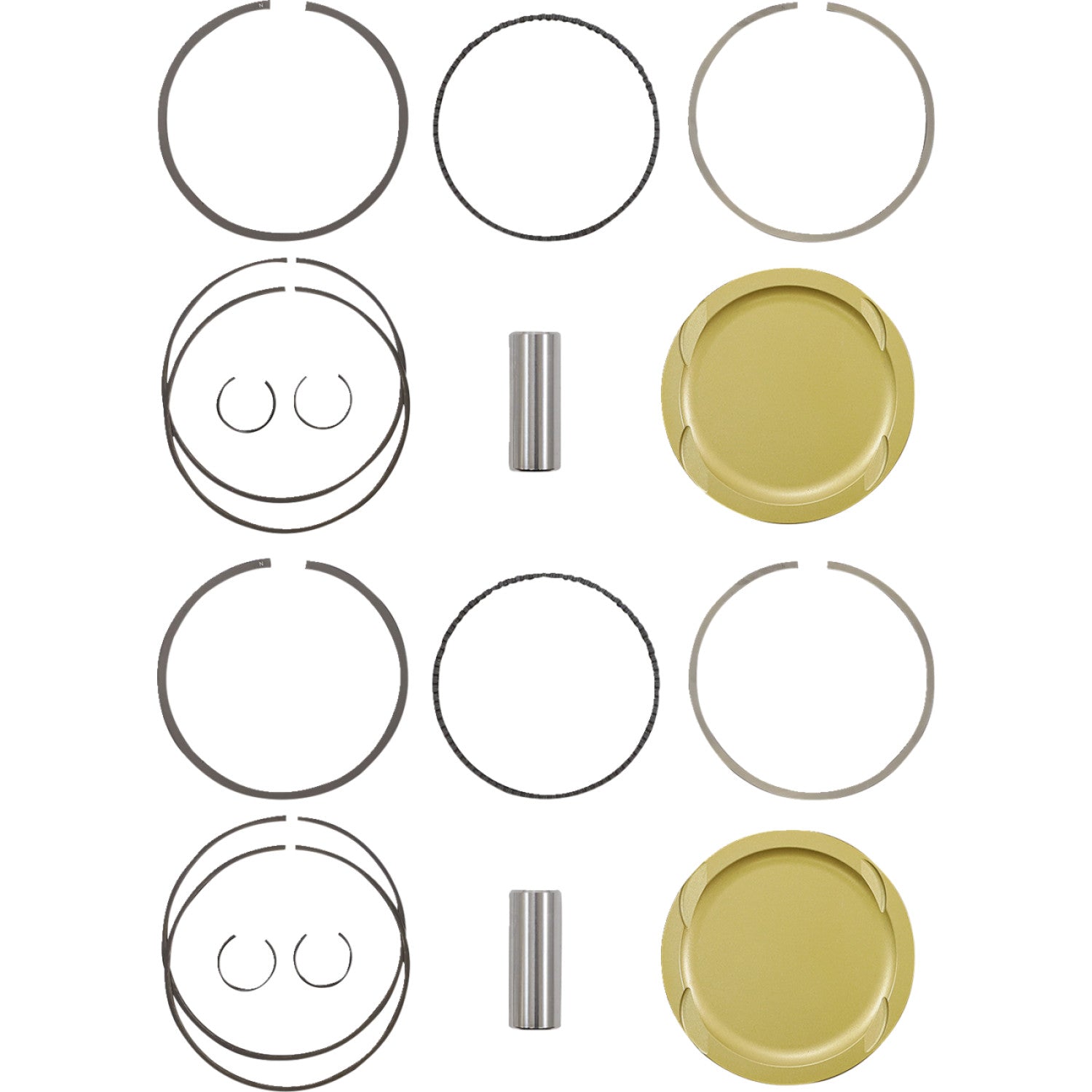 JE Pistons Piston Kit 379454 | JE Pistons | Piston & Ring Kits