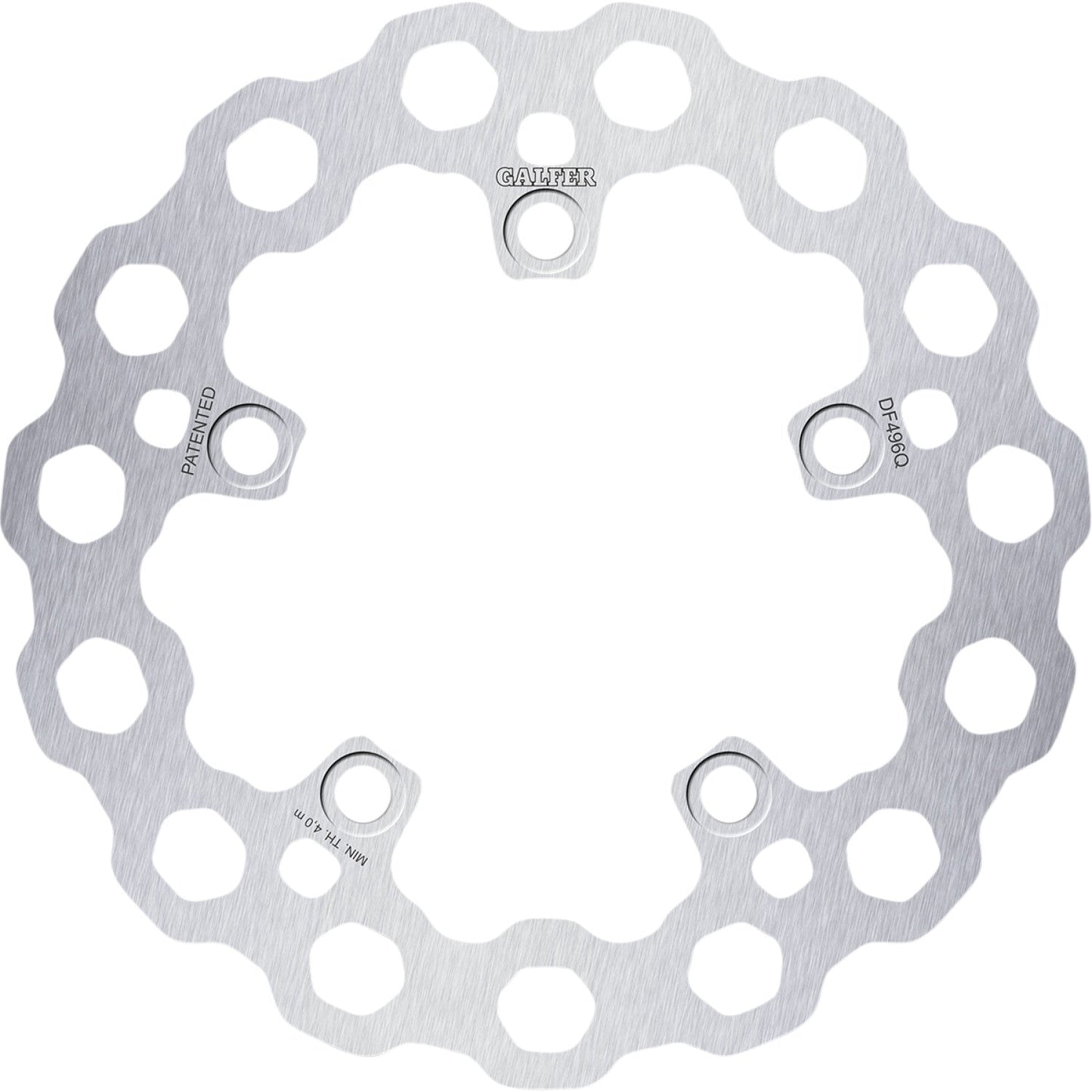 Galfer Rear Rotor - Cubiq* DF496Q | Brake Rotors   Street