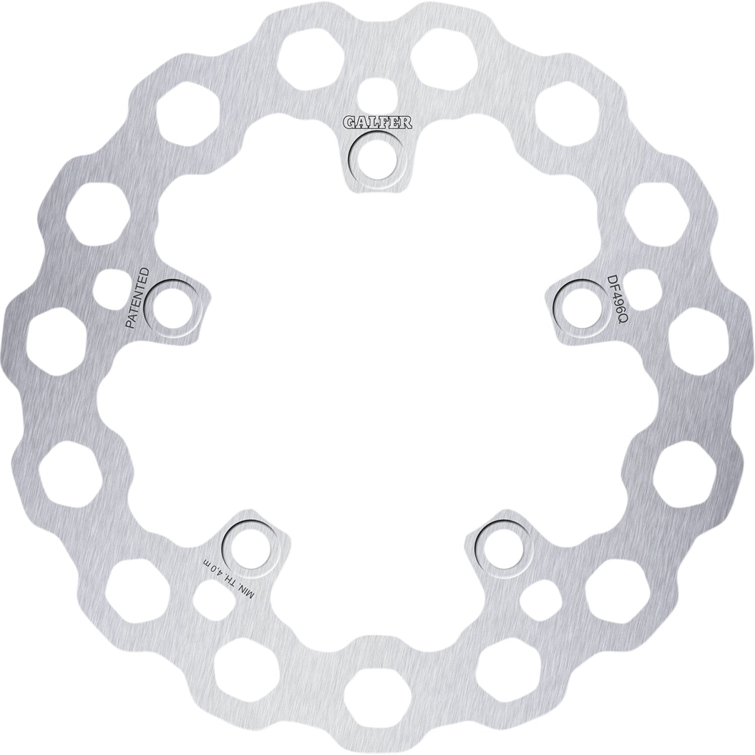Galfer Rear Rotor - Cubiq* DF496Q | Brake Rotors   Street
