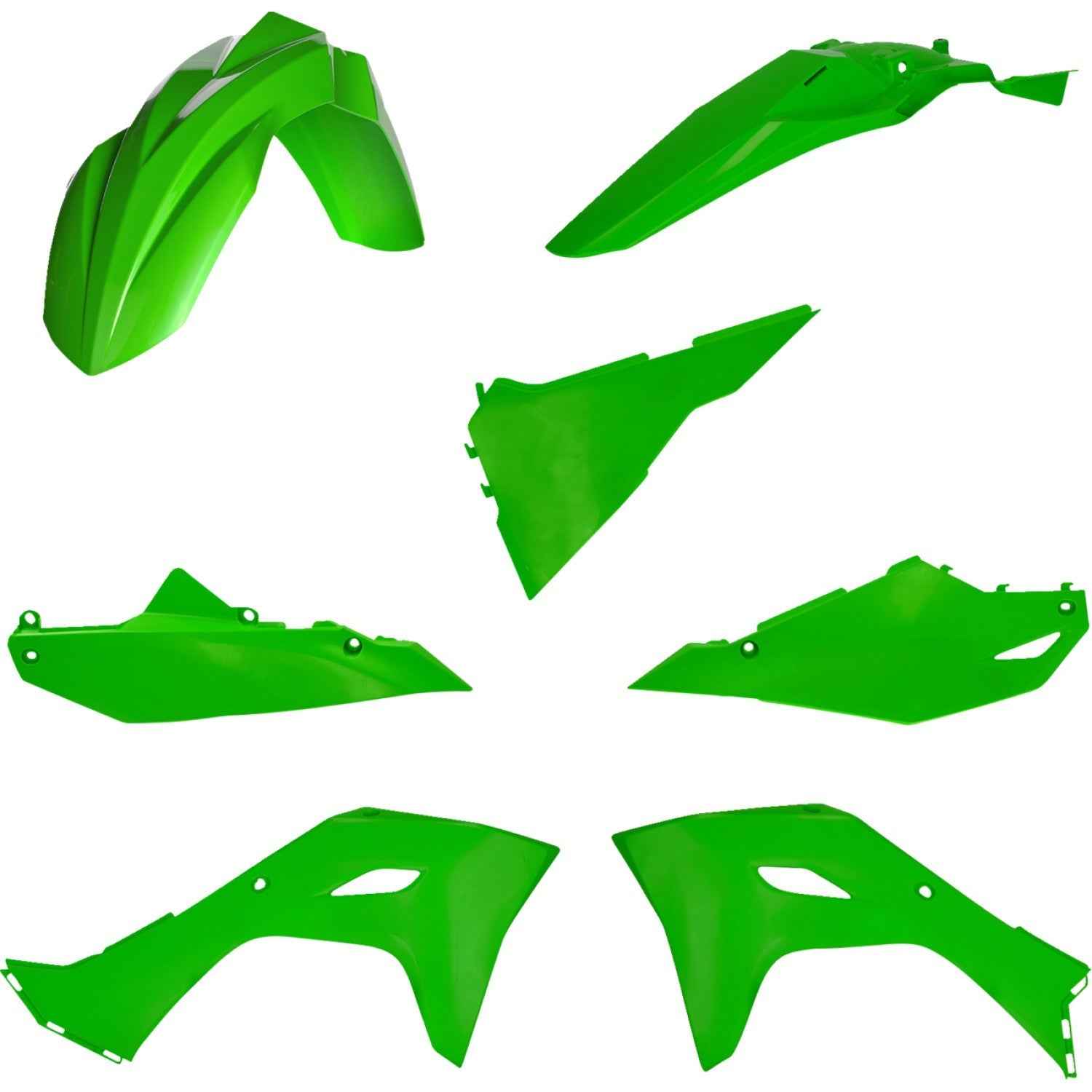 ACERBIS Full Replacement Body Kit - OEM '24 Green 2983560006