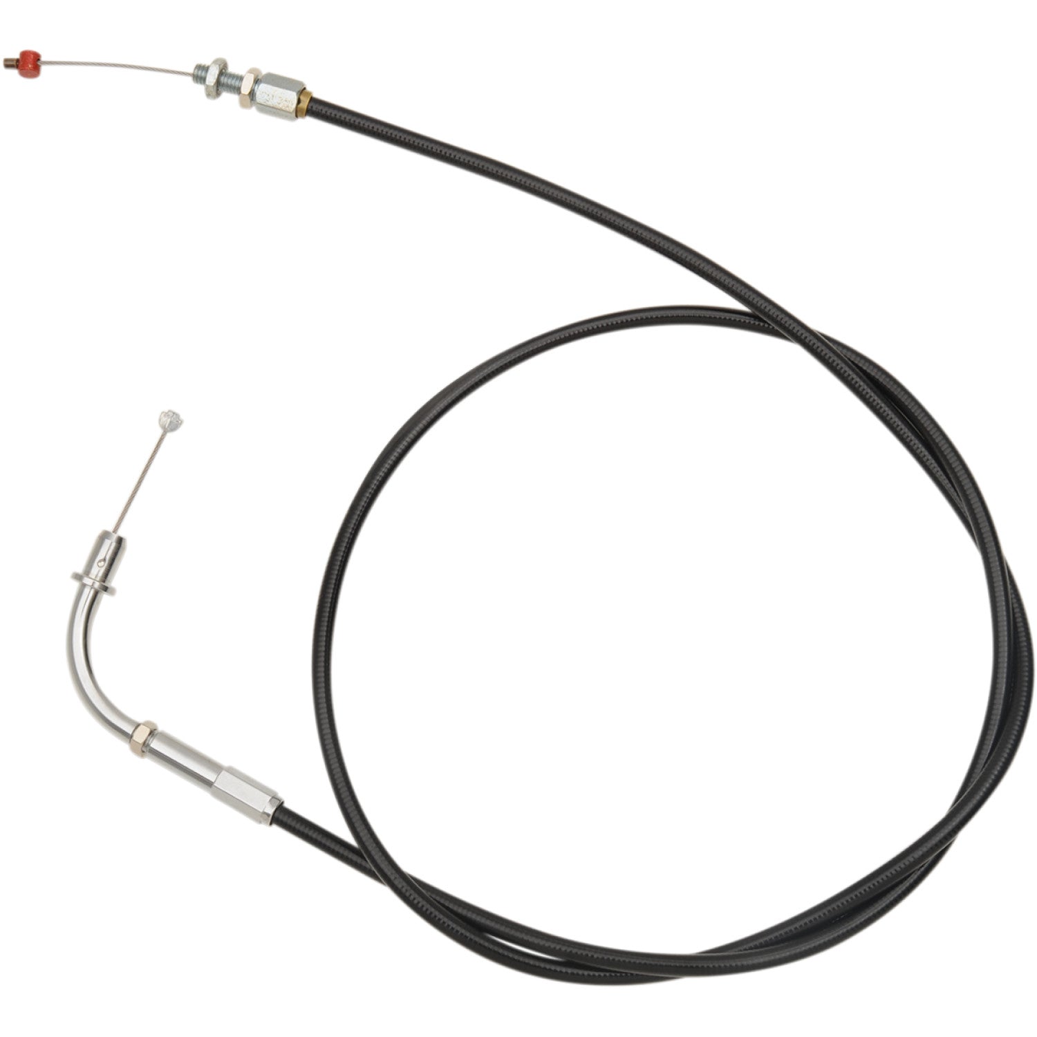 Barnett Black Vinyl Throttle Cable for Victory - +6" 101-85-30003-06 | Cables Throttle