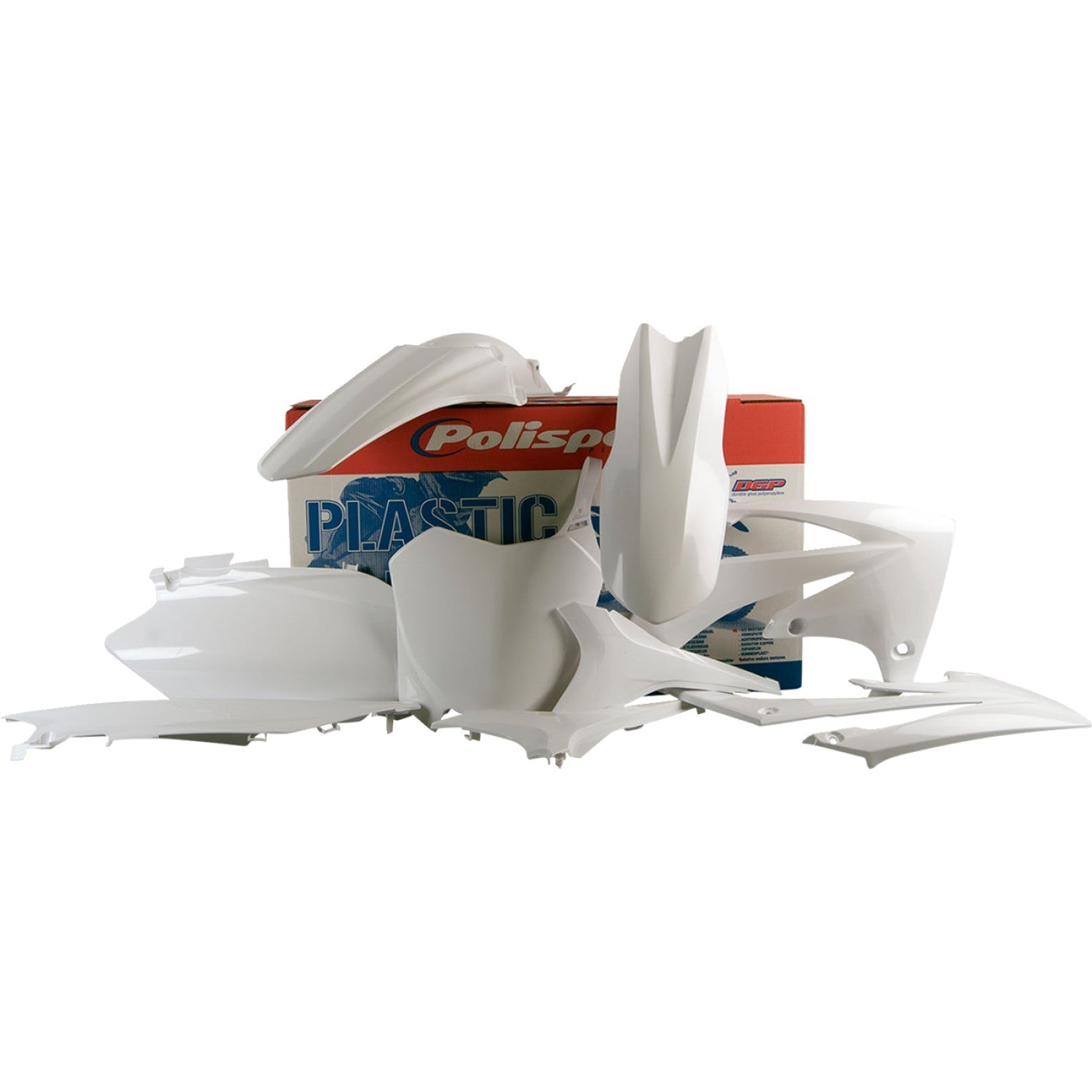 POLISPORT Body Kit - Complete - White - CRF 250R/450R 90421 by Polisport