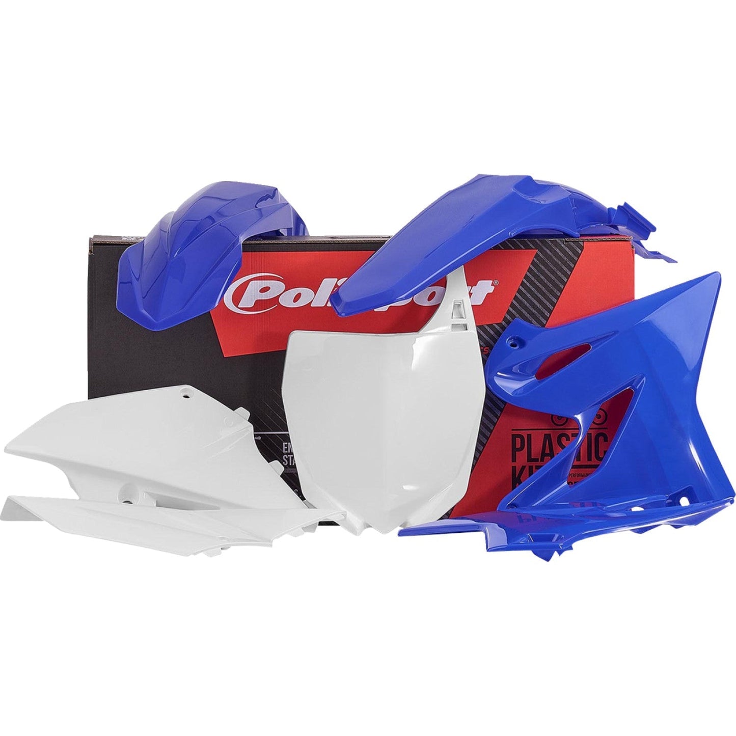 POLISPORT Complete Body Kit - OEM Blue/White - YZ 125/250 90647 by Polisport