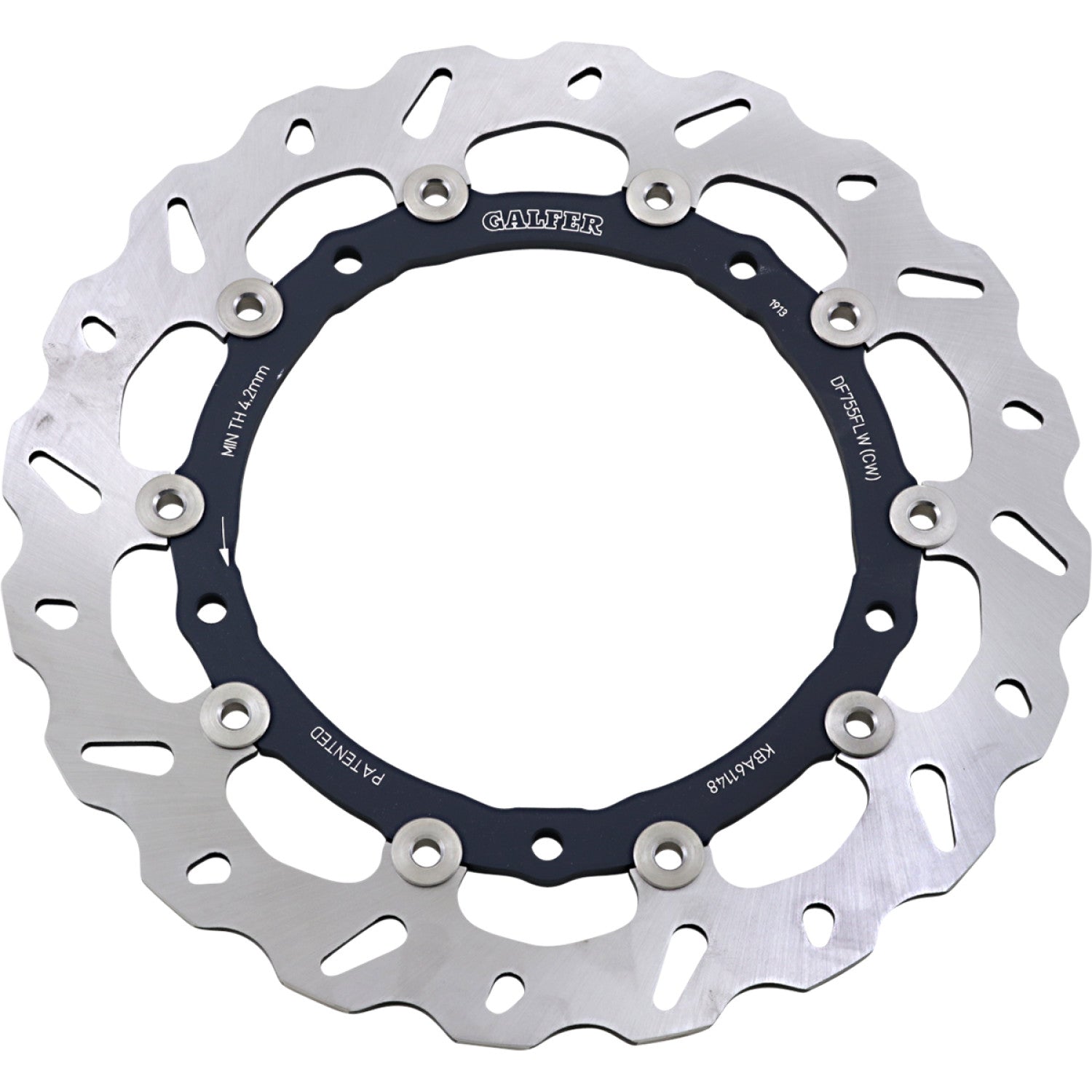 Galfer Front Rotor DF755CWI | Brake Rotors   Street