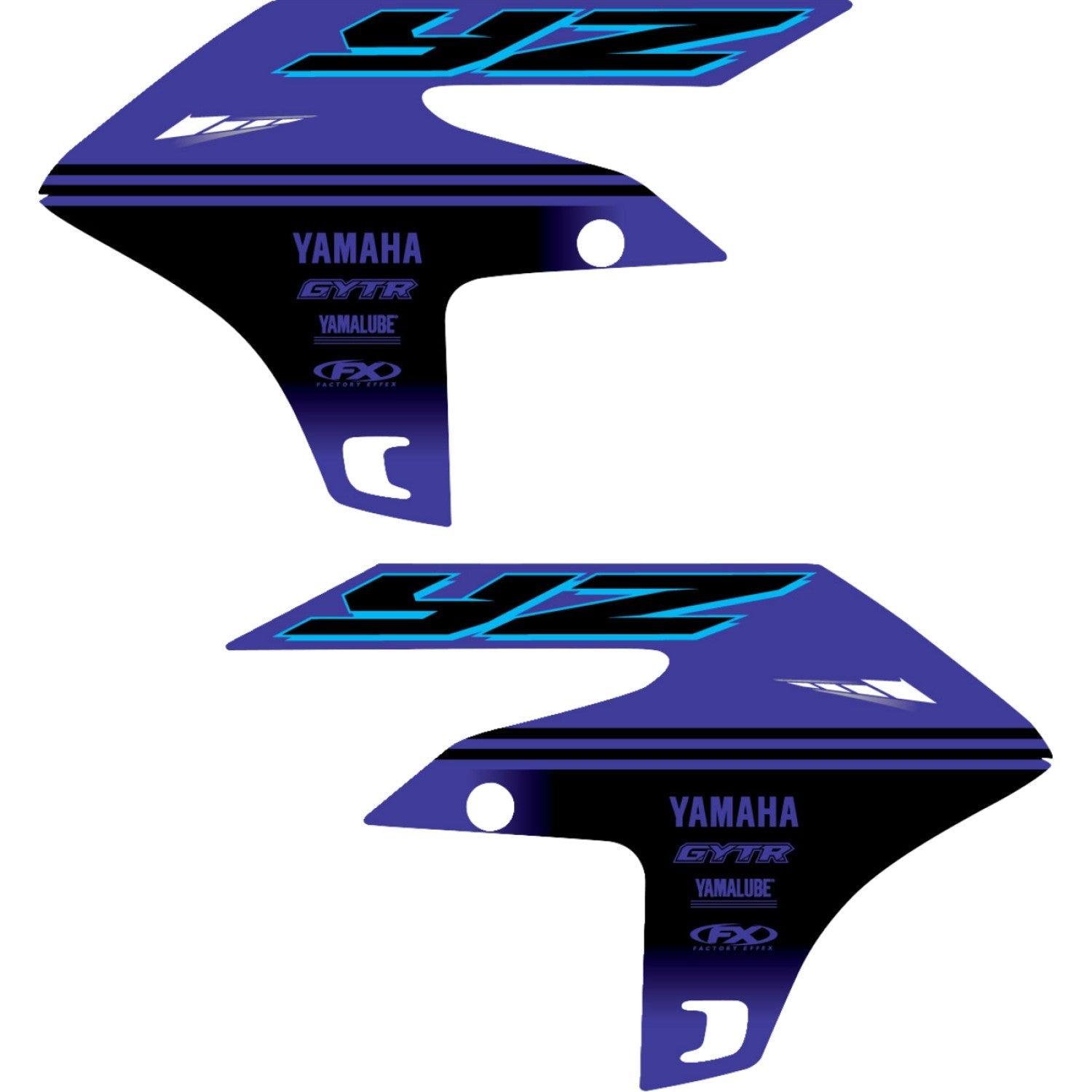 FACTORY EFFEX Graphic Kit - Tank/Shroud - '24 OEM - Yamaha - YZ 250F/450F 27-05256