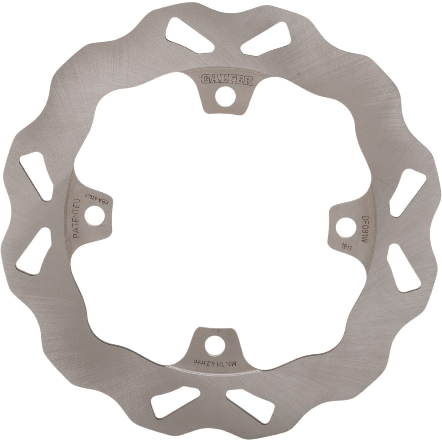 Galfer Rear Rotor DF081W | Brake Rotors   Street