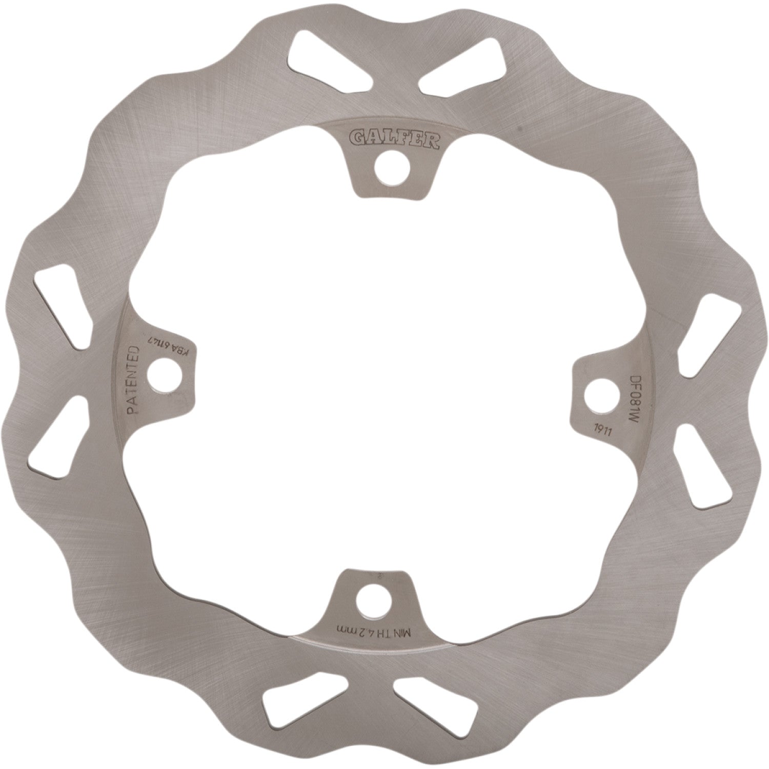 Galfer Rear Rotor DF081W | Brake Rotors   Street