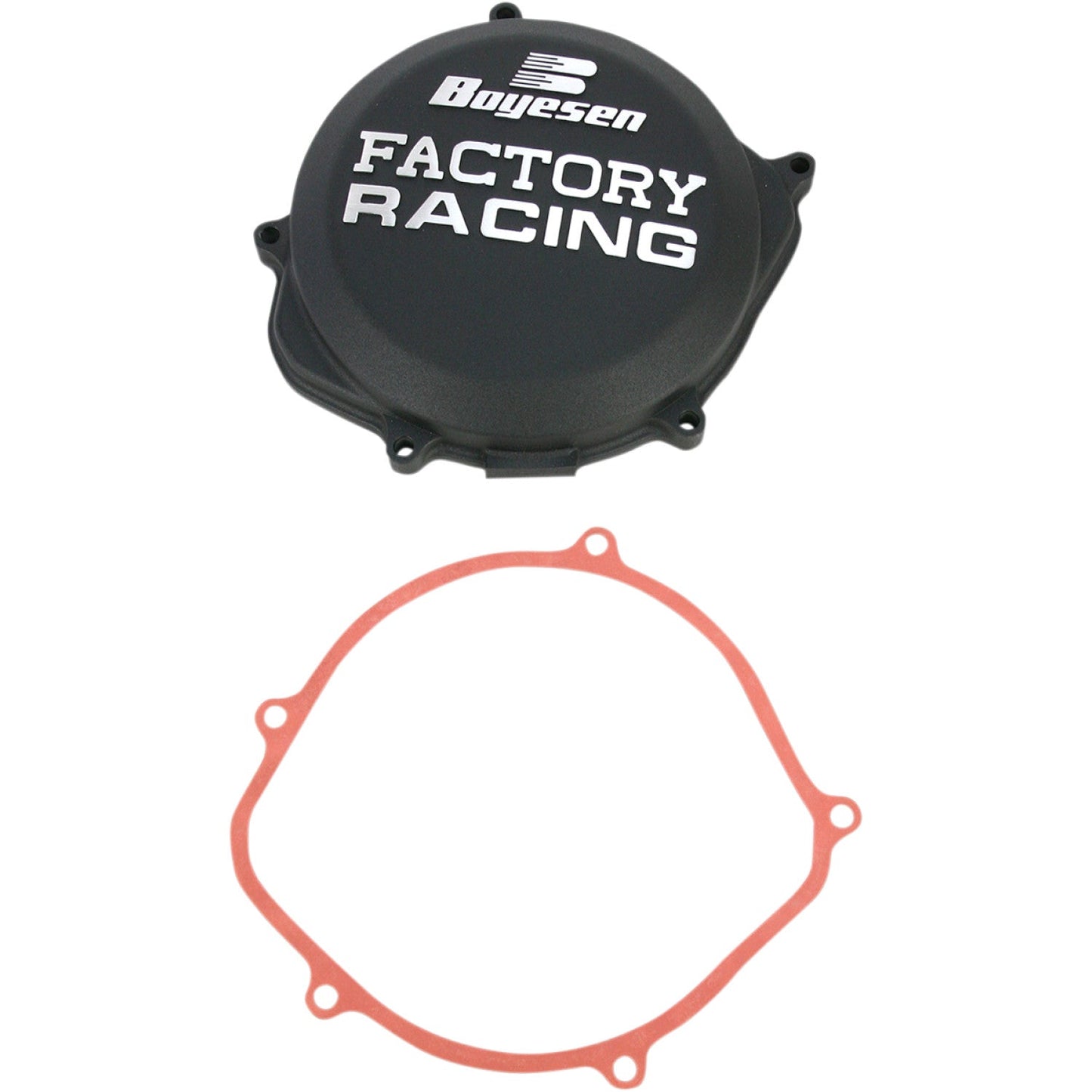 BOYESEN Clutch Cover - Black - Honda CC-06AB