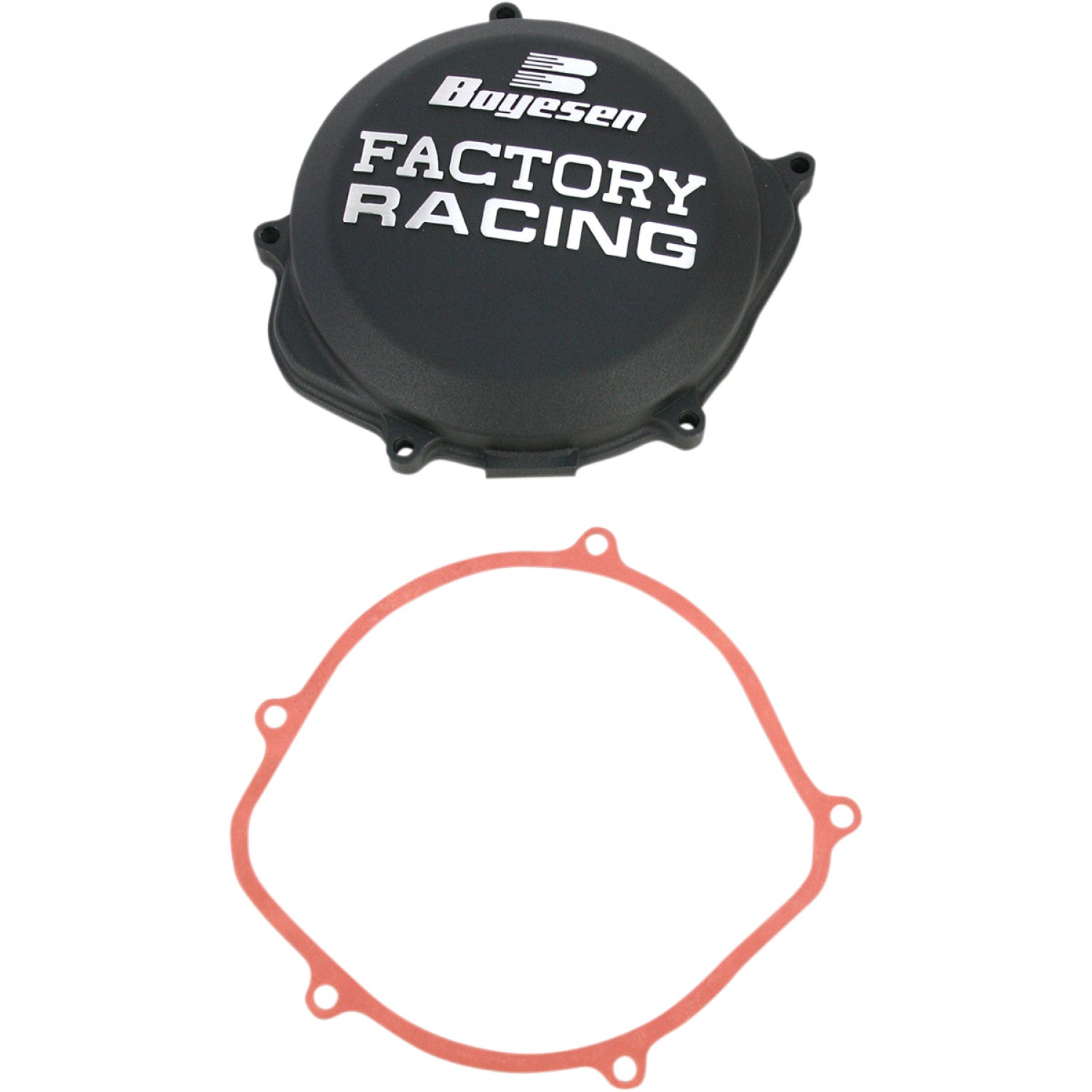 BOYESEN Clutch Cover - Black - Honda CC-06AB