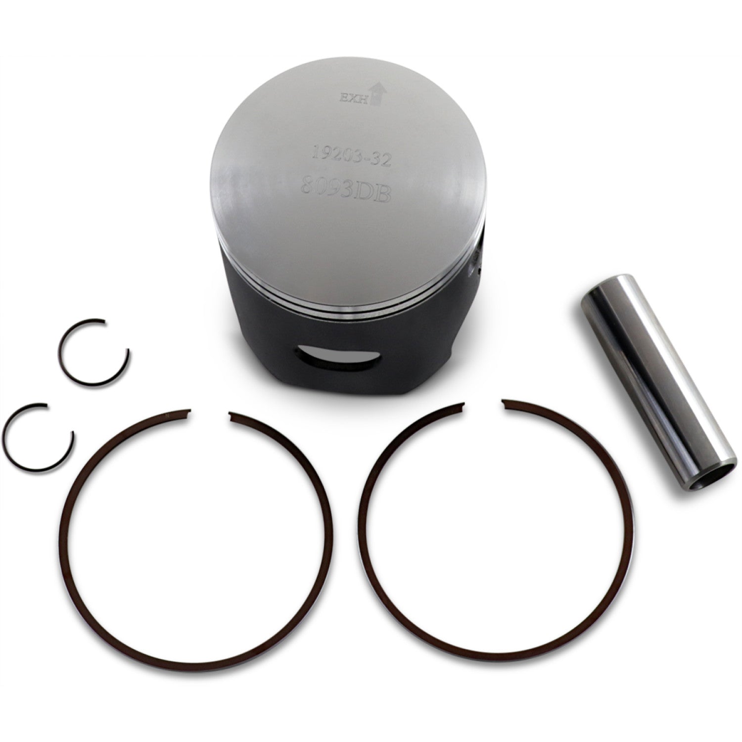 Athena Piston Kit - 65.95 mm - KDX200 S4F06600002B | Piston & Ring Kits