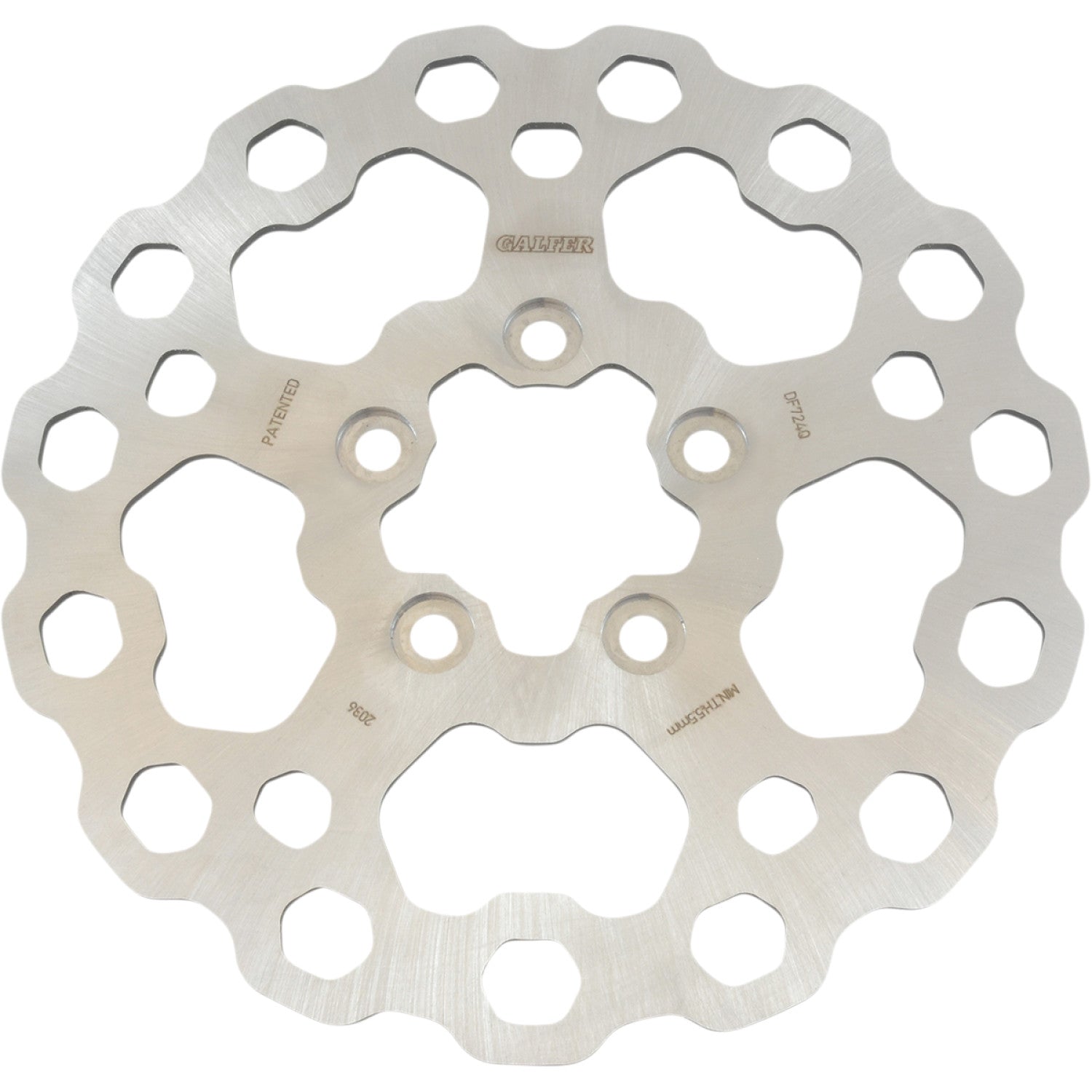 Galfer Rear Rotor - Cubiq* DF724Q | Brake Rotors   Street