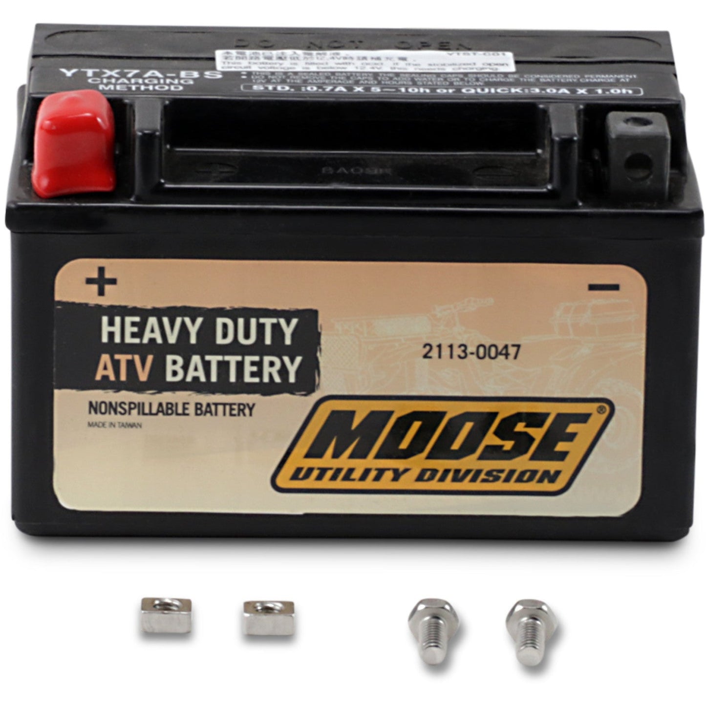 Moose Utility AGM Battery - YTX7A MOOM72X7A | Battery Group