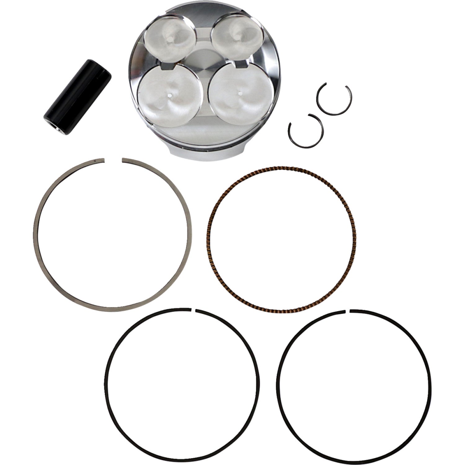 JE Pistons Piston Kit - 14.5:1 - Honda 344514 | JE Pistons | Piston & Ring Kits