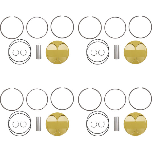 JE Pistons Ultra Series Piston Kit - ZX14 379433 | JE Pistons | Piston & Ring Kits