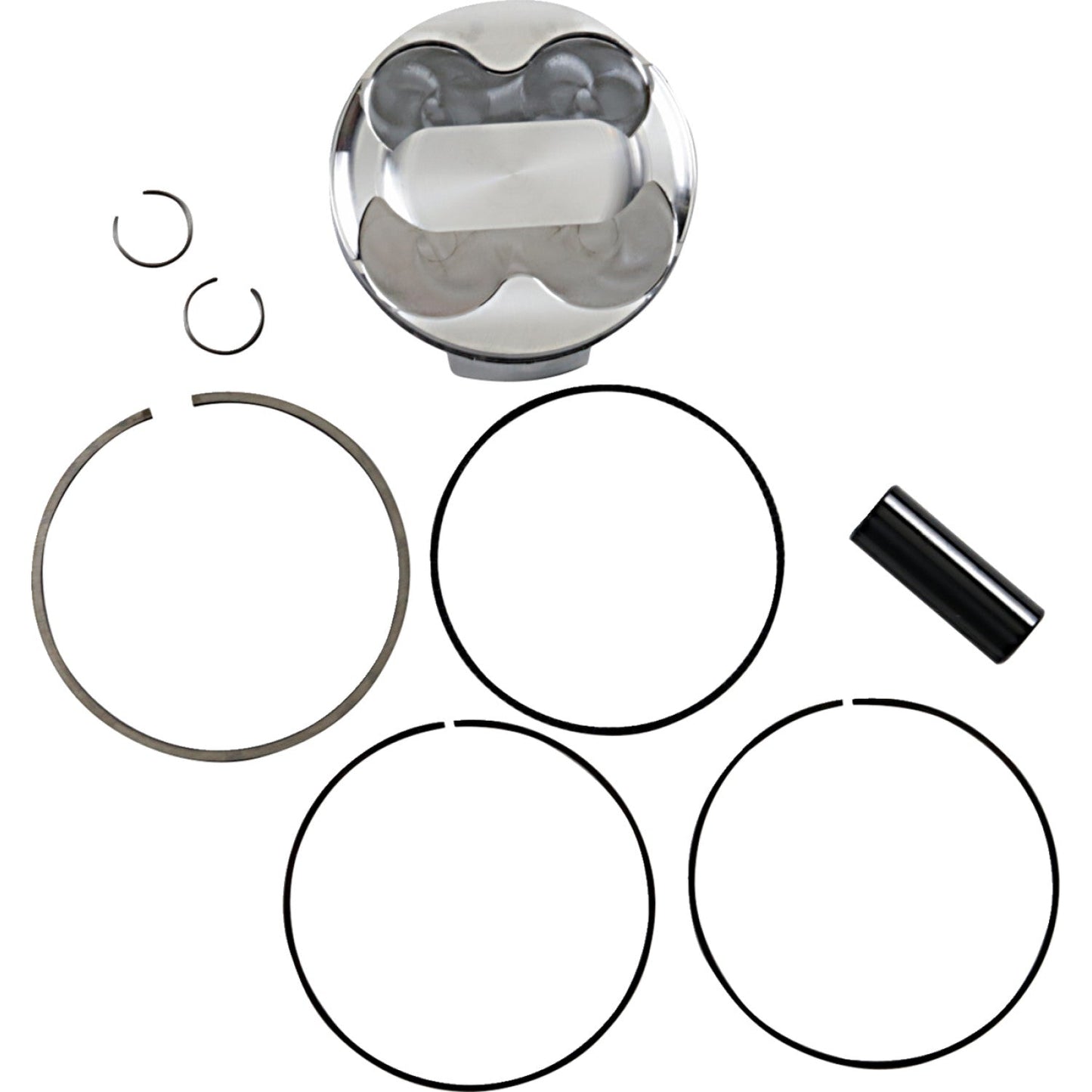JE Pistons Piston Kit - 14.5:1 - Honda 345056 | JE Pistons | Piston & Ring Kits