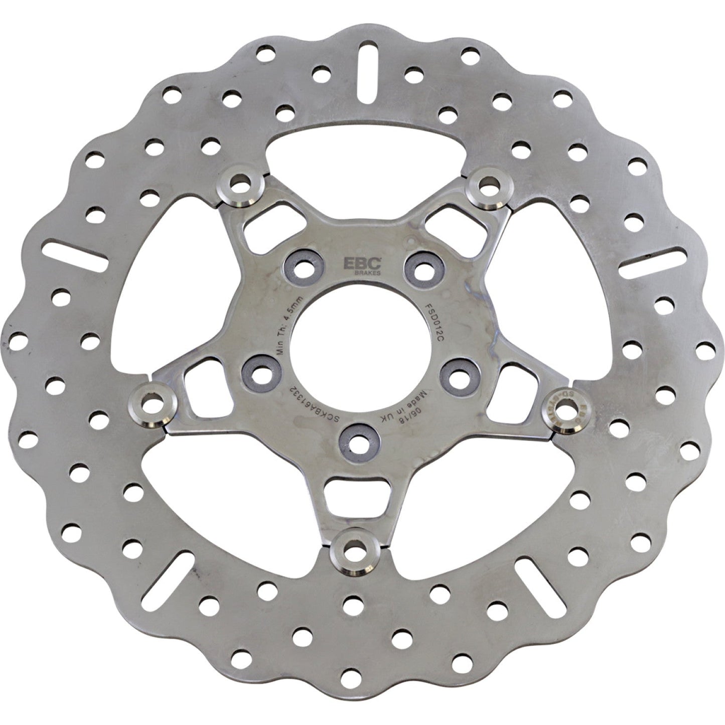 EBC Brake Rotor - Polished Carrier FSD012C | Brake Rotors   Street