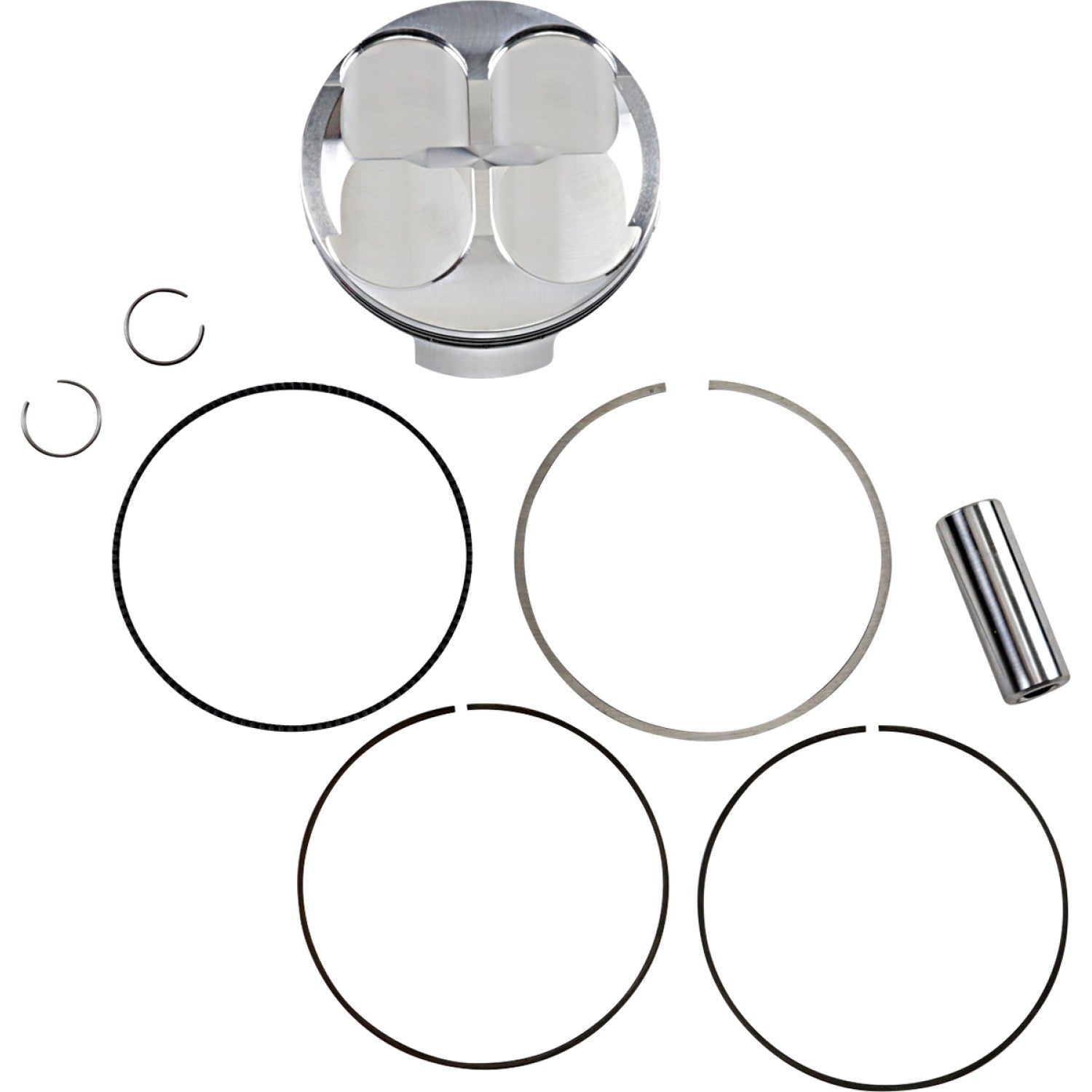 JE Pistons Piston Kit - 14.0:1 - Honda 291514 | JE Pistons | Piston & Ring Kits