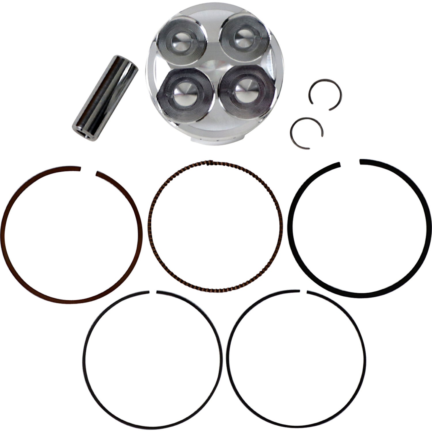 JE Pistons Piston Kit - 12.5:1 - Honda 262279 | JE Pistons | Piston & Ring Kits