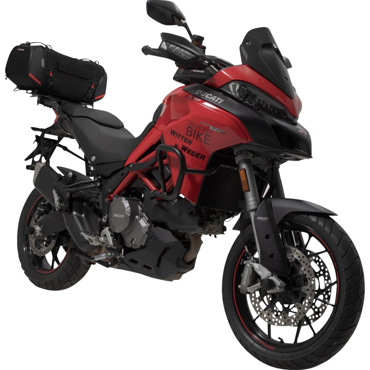 SW-Motech Rackpack Tail Bag System - Black - Ducati Multistrada 950/1200/1260/V2 '16-'24 GPT.22.892.30000 | Luggage Group
