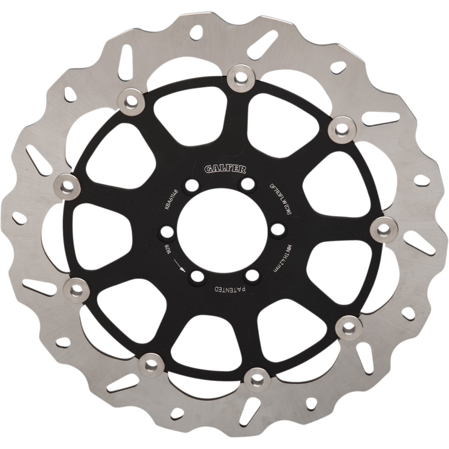 Galfer Front Rotor DF783CWI | Brake Rotors   Street