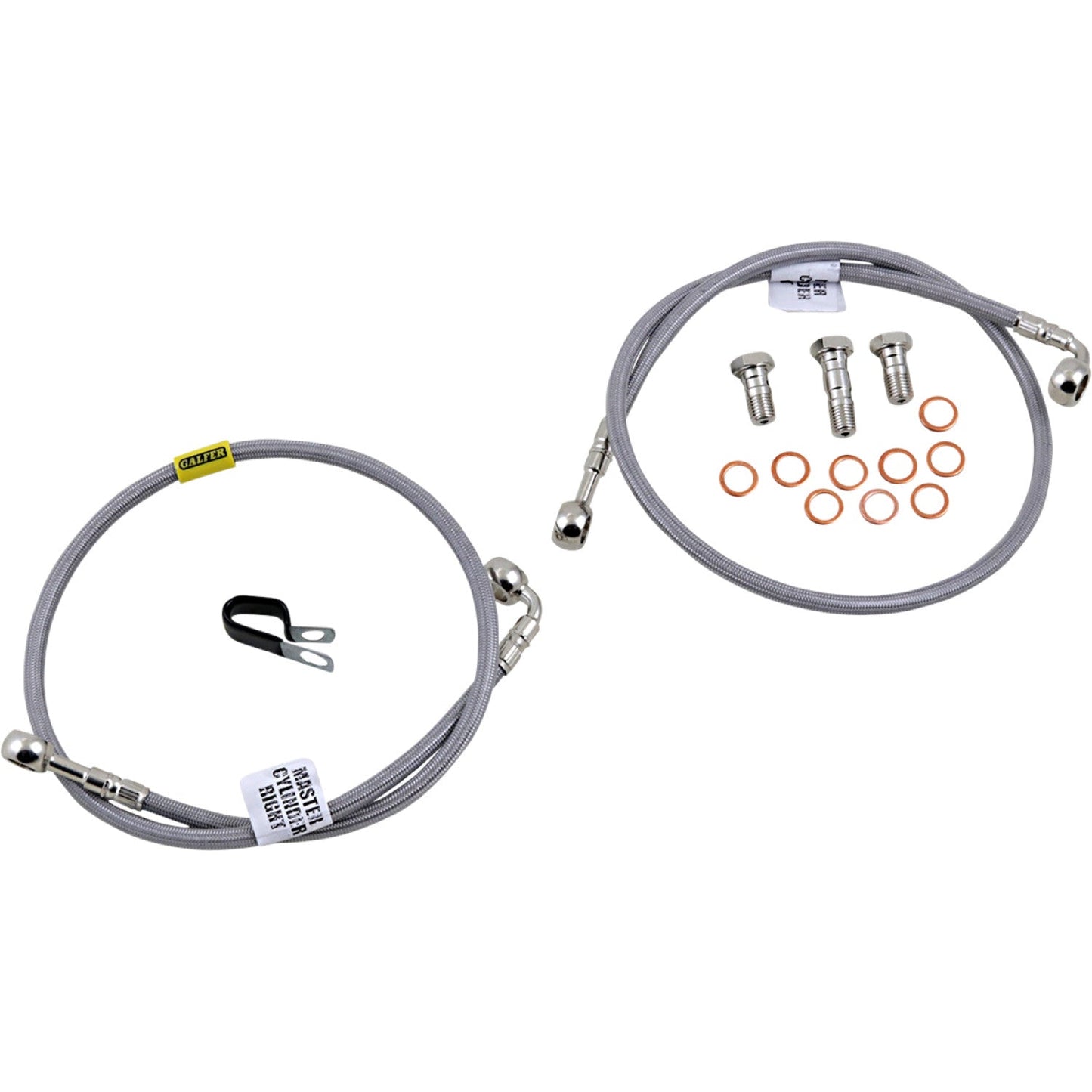 Galfer Brake Line - Stainless Steel FK003D703-2 | Brake Lines Hoses Stainless Steel