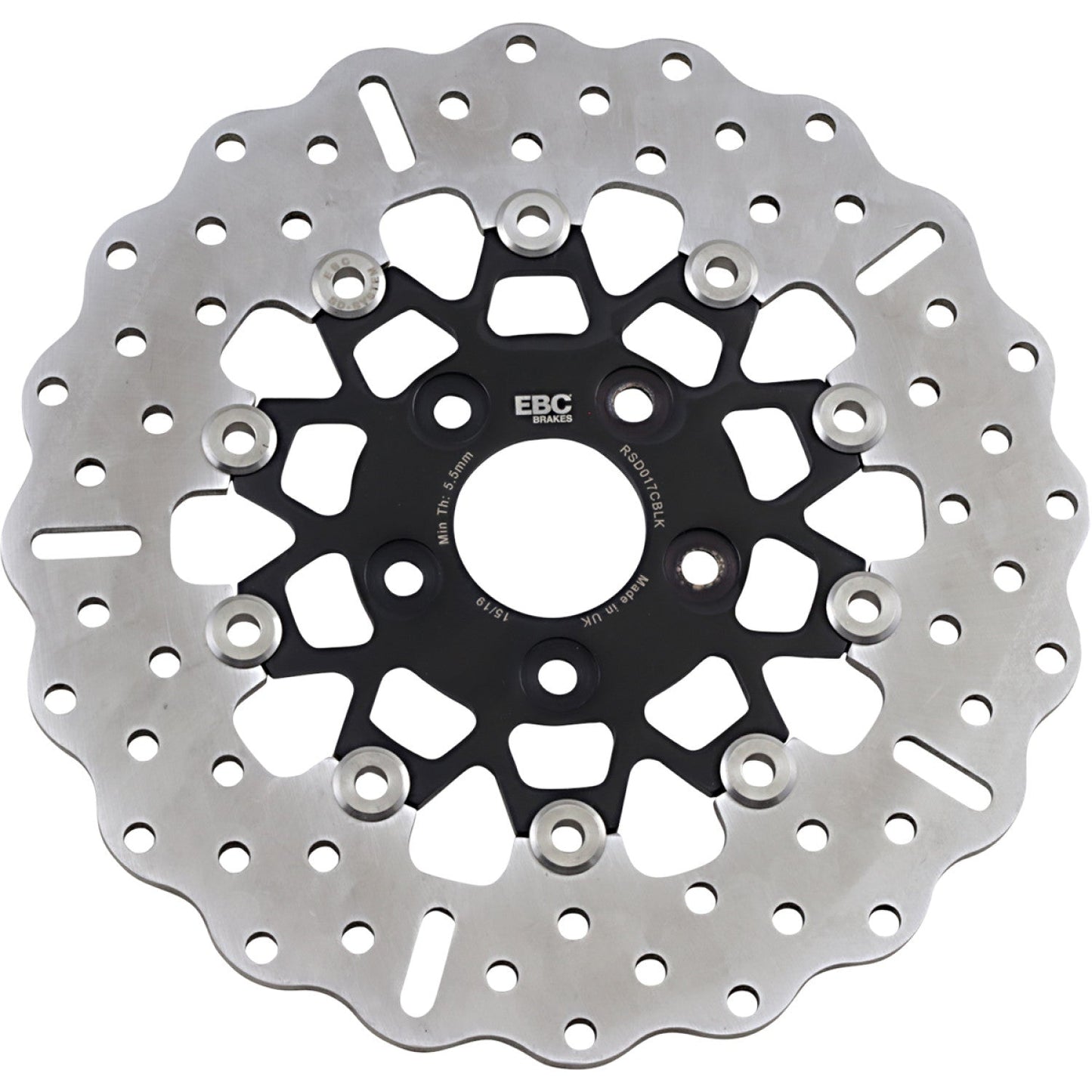EBC Brake Rotor - Black RSD017CBLK | Brake Rotors   Street